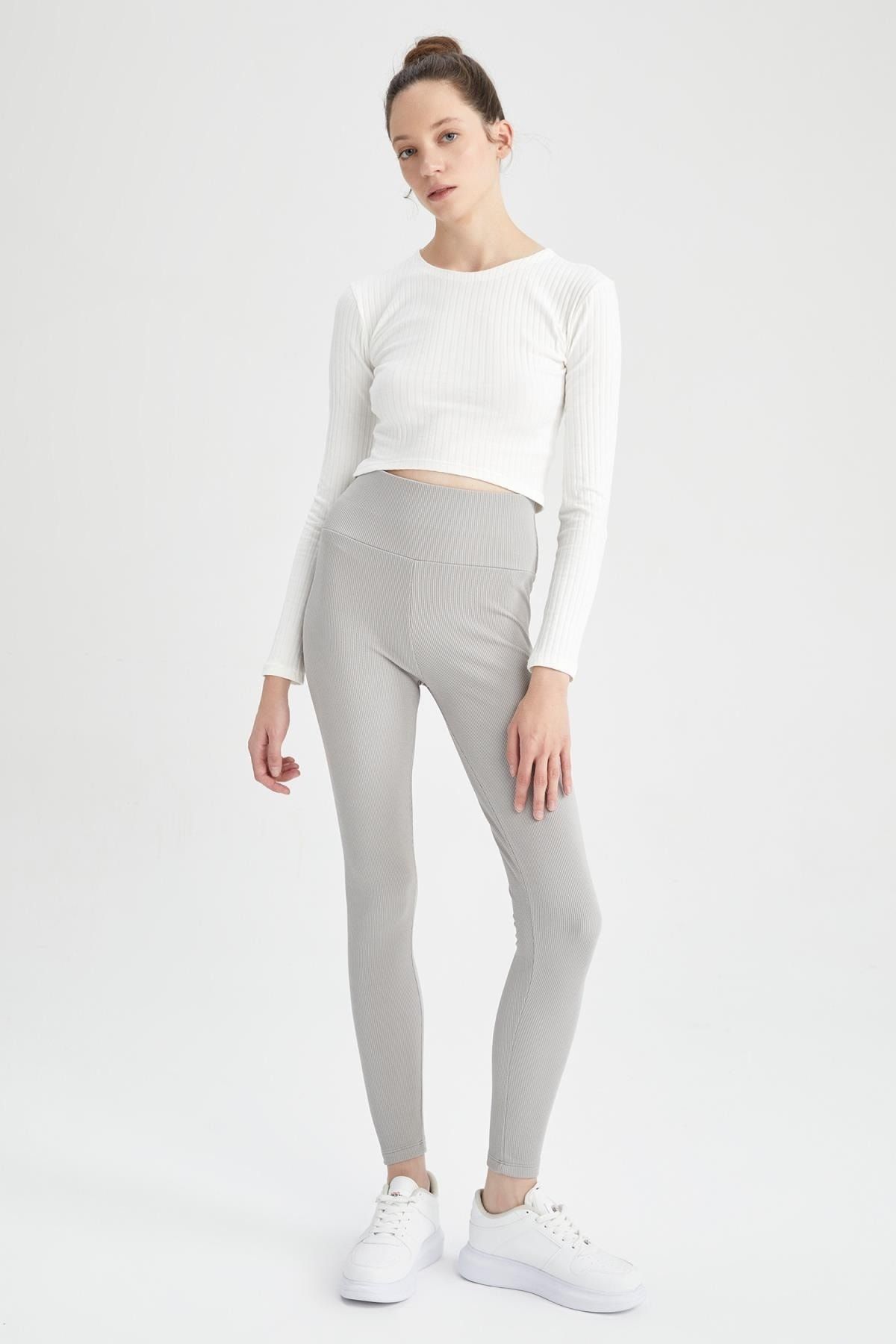 DeFacto-Slim Fit Basic Tights 4