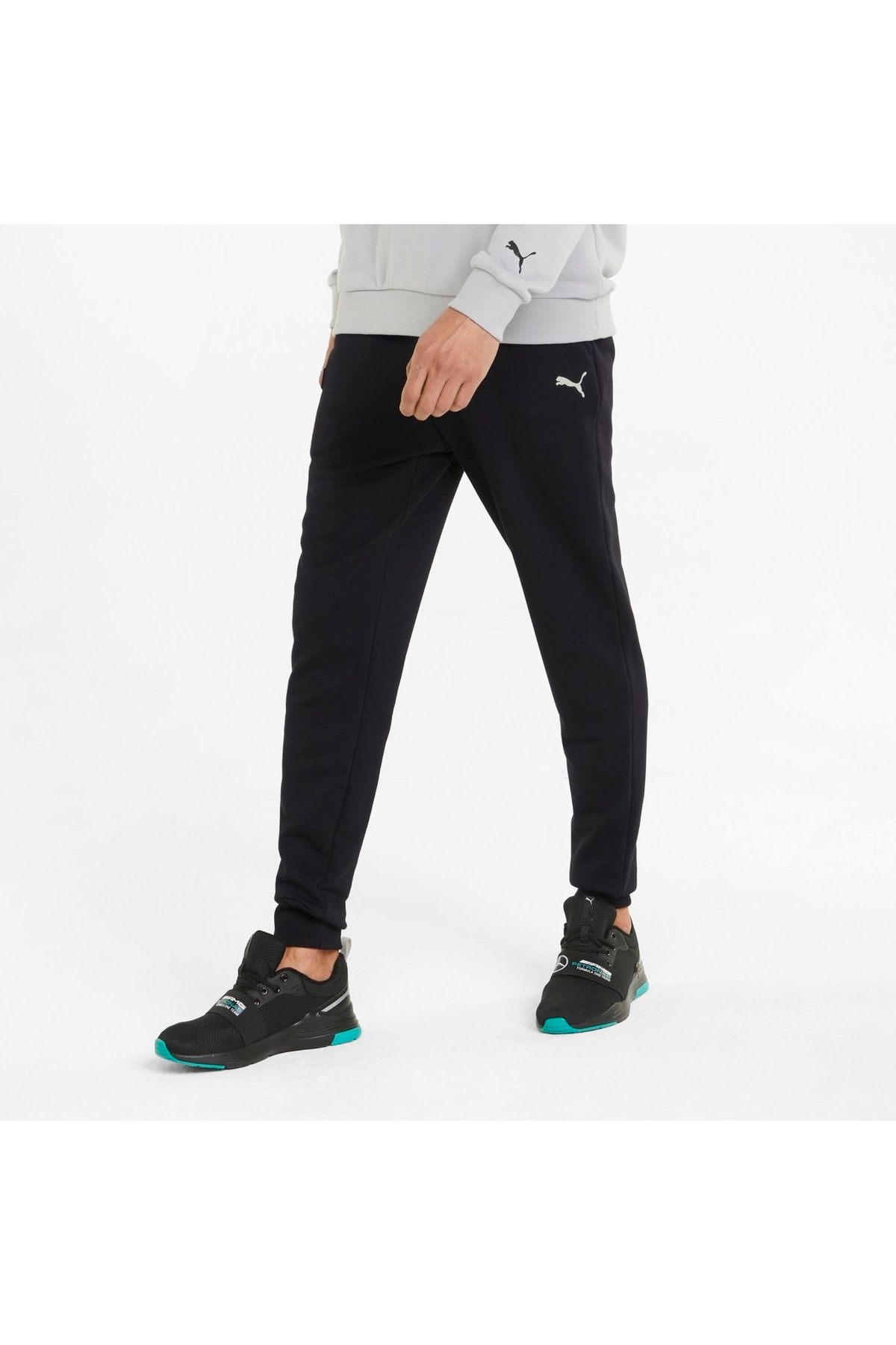 Polyester puma sweatpants discount