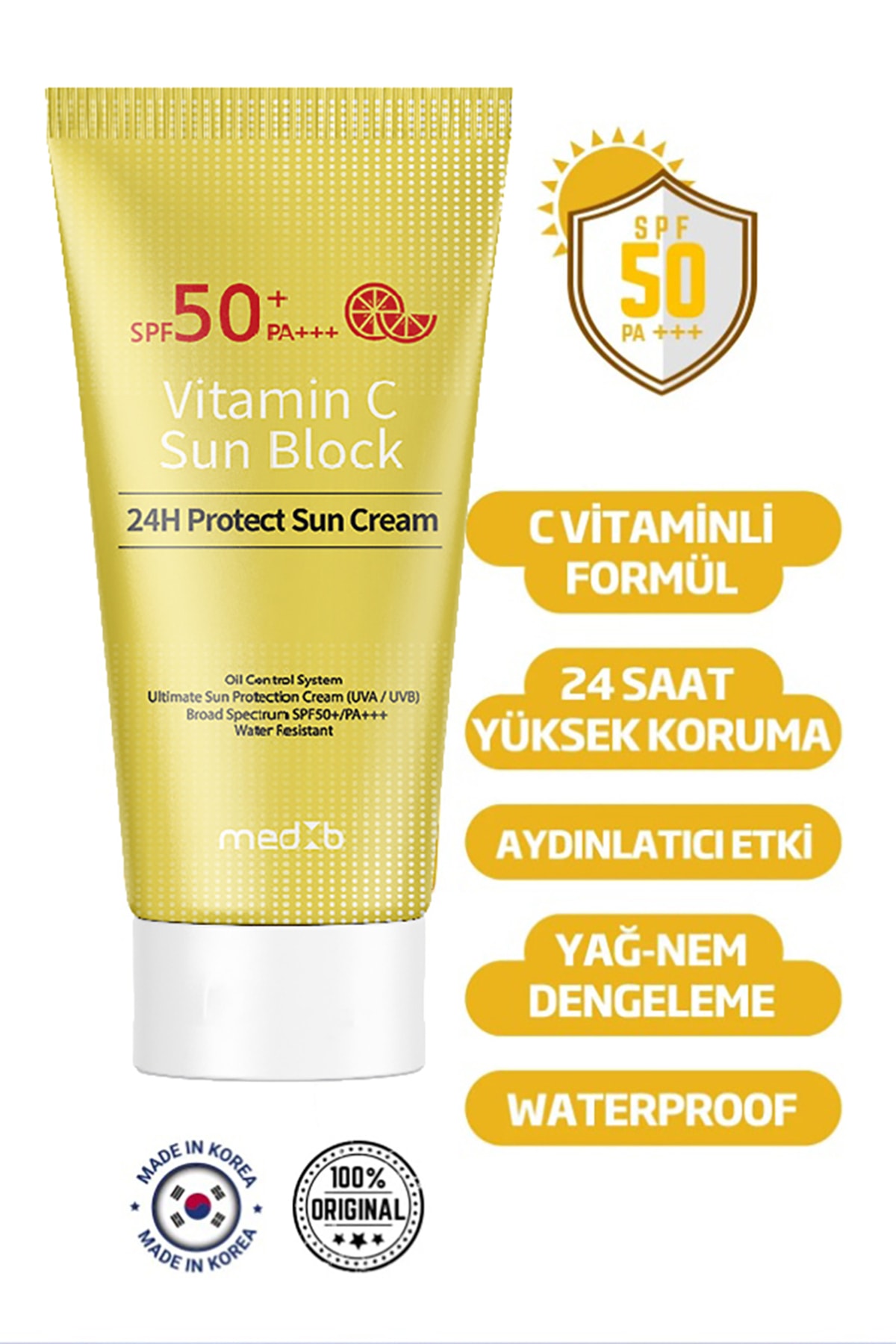 Med:b Vitamin C 24h Protect Sun Cream