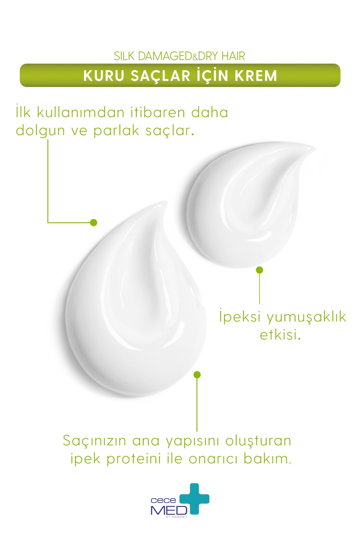 Silk Damaged And Dry Hair Conditioner 300 Ml — TYC00664520826 — تصویر 3 از 5