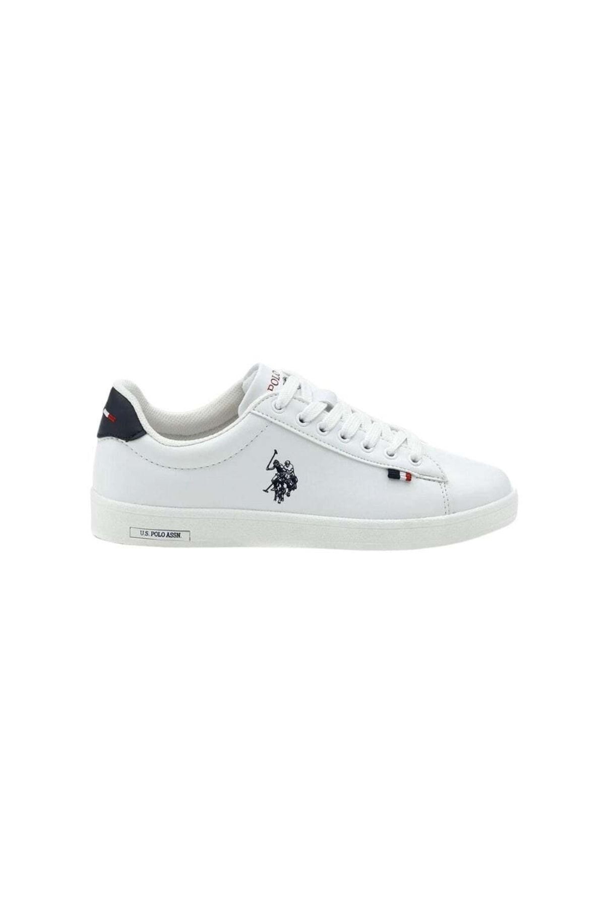 اسنیکر چند رنگ زنانه کفش ورزشی سفید Lacivert U.S. Polo Assn U.S. Polo Assn.