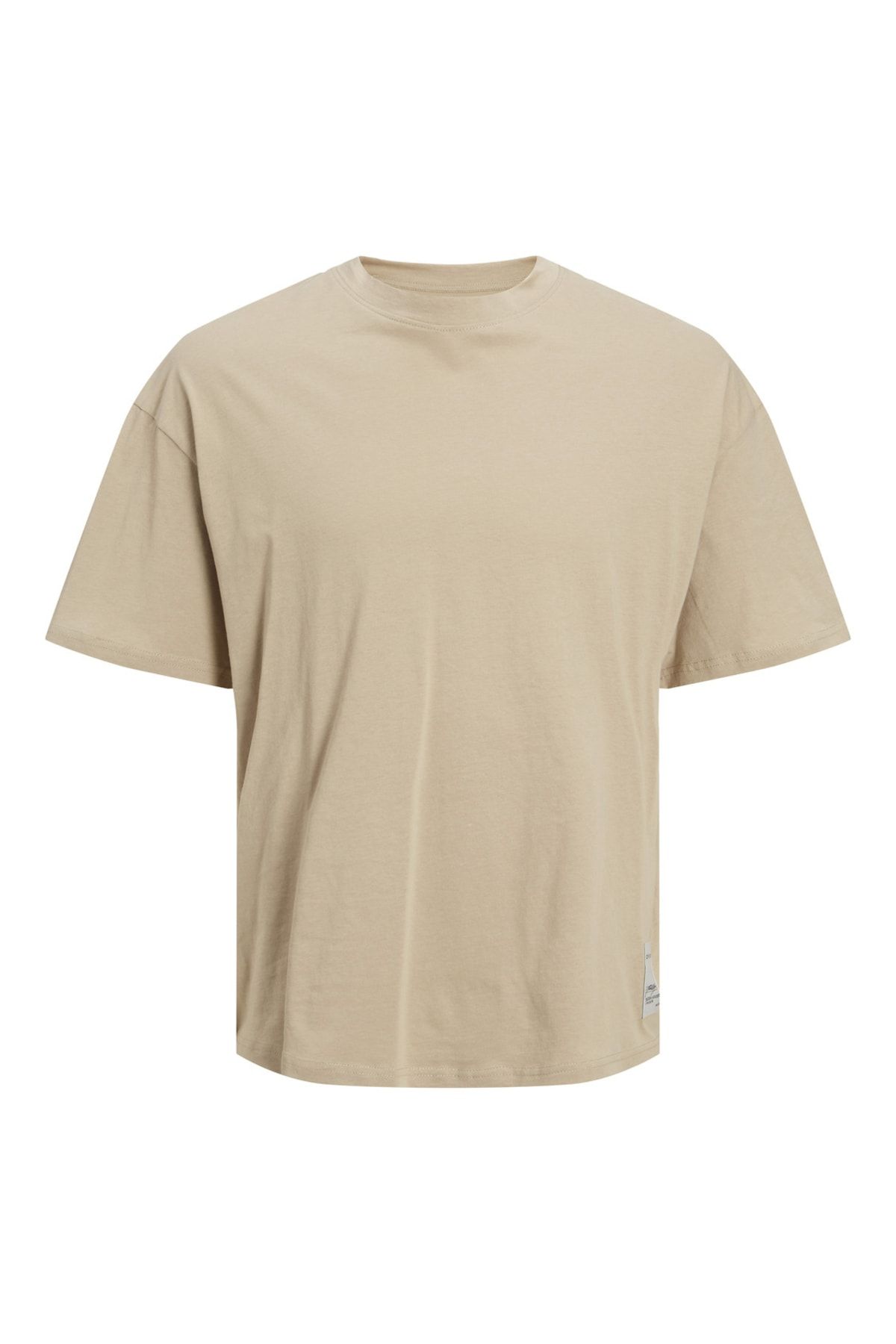تی شرت نود مردانه Jack Jones یقه پشت پرینت شده اسکریپت Jack & Jones