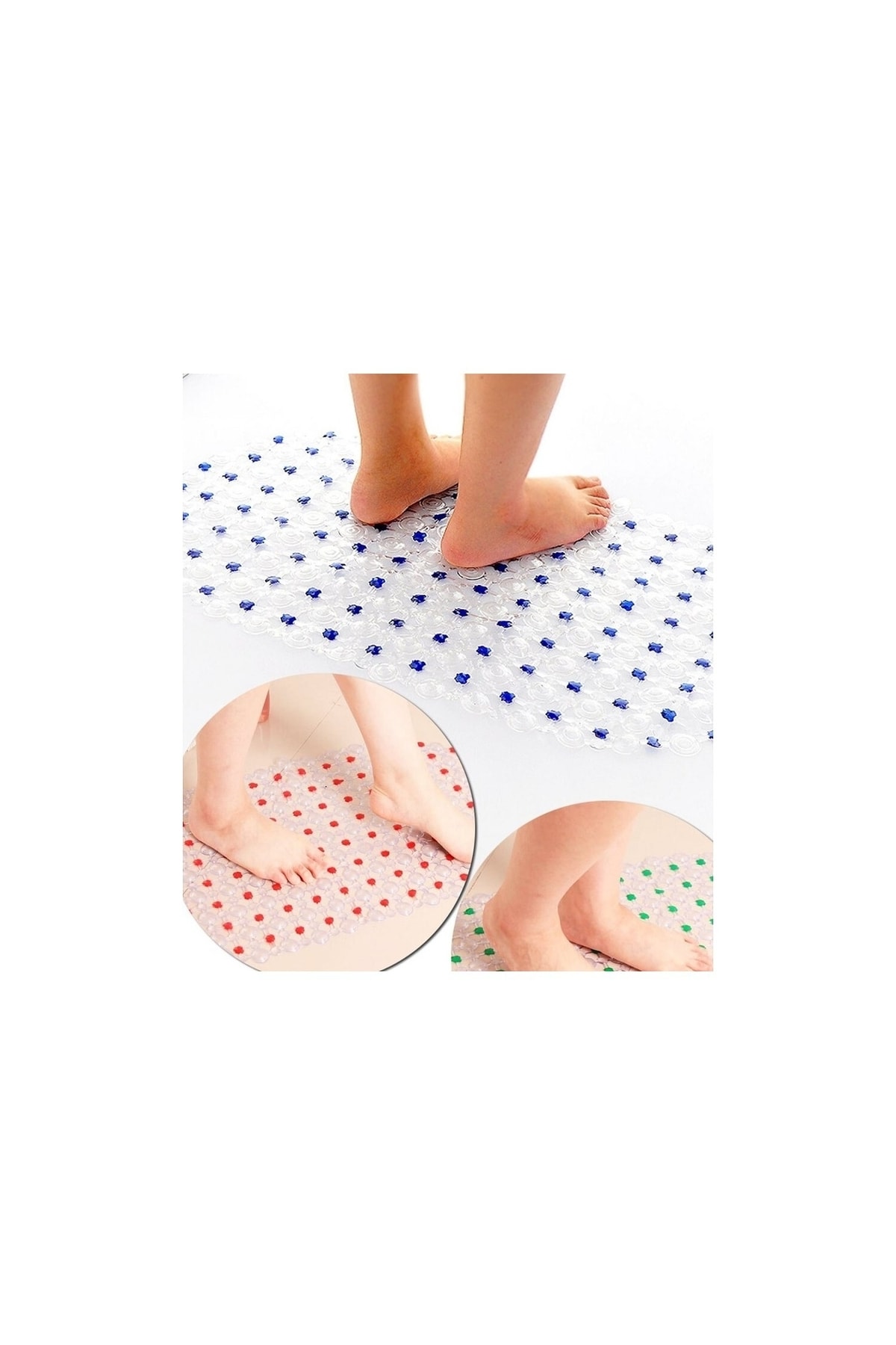 Ancare NonSlip Suction Cup Bath Mat Rug For Bathroom Bathtub Trendyol