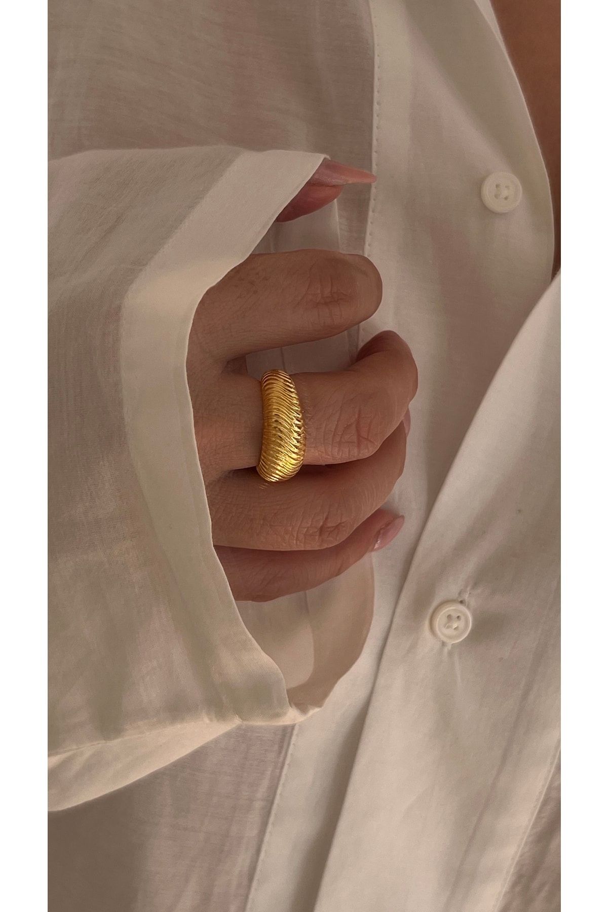 Vi store Gold Plated Sophia Ring