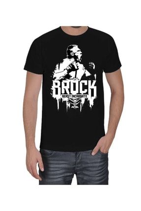 Erkek Siyah Brock Lesnar Beast Incarnate T-Shirt TD230002