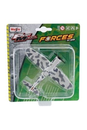 Maisto Metal Forces Askeri Savaş Uçağı F4u-1d Corsair Model Uçak MAY/15353-13