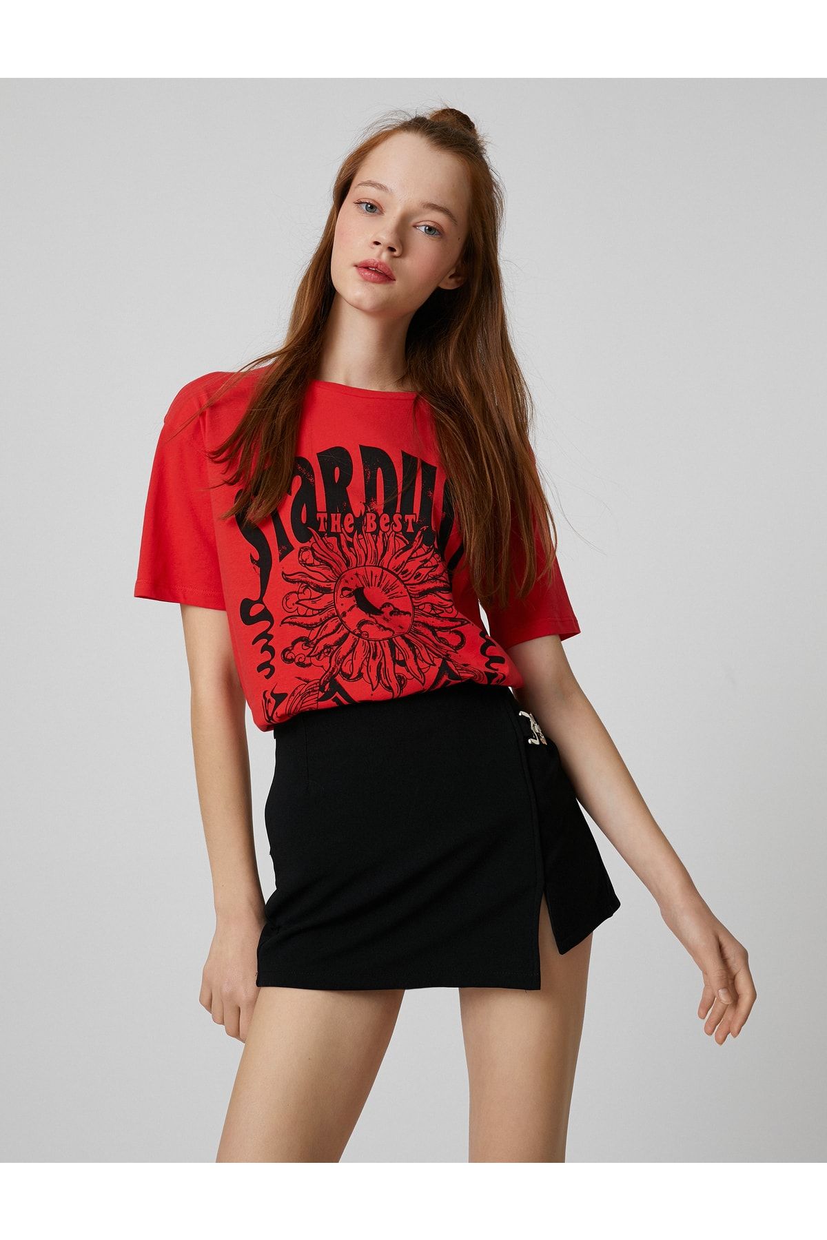 Koton T-Shirt Rot Regular Fit
