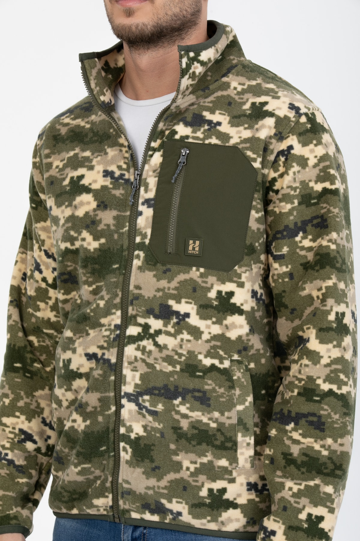 Hitch Outdoor  Zincir Cepli Kamuflaj Polar - Görsel 7