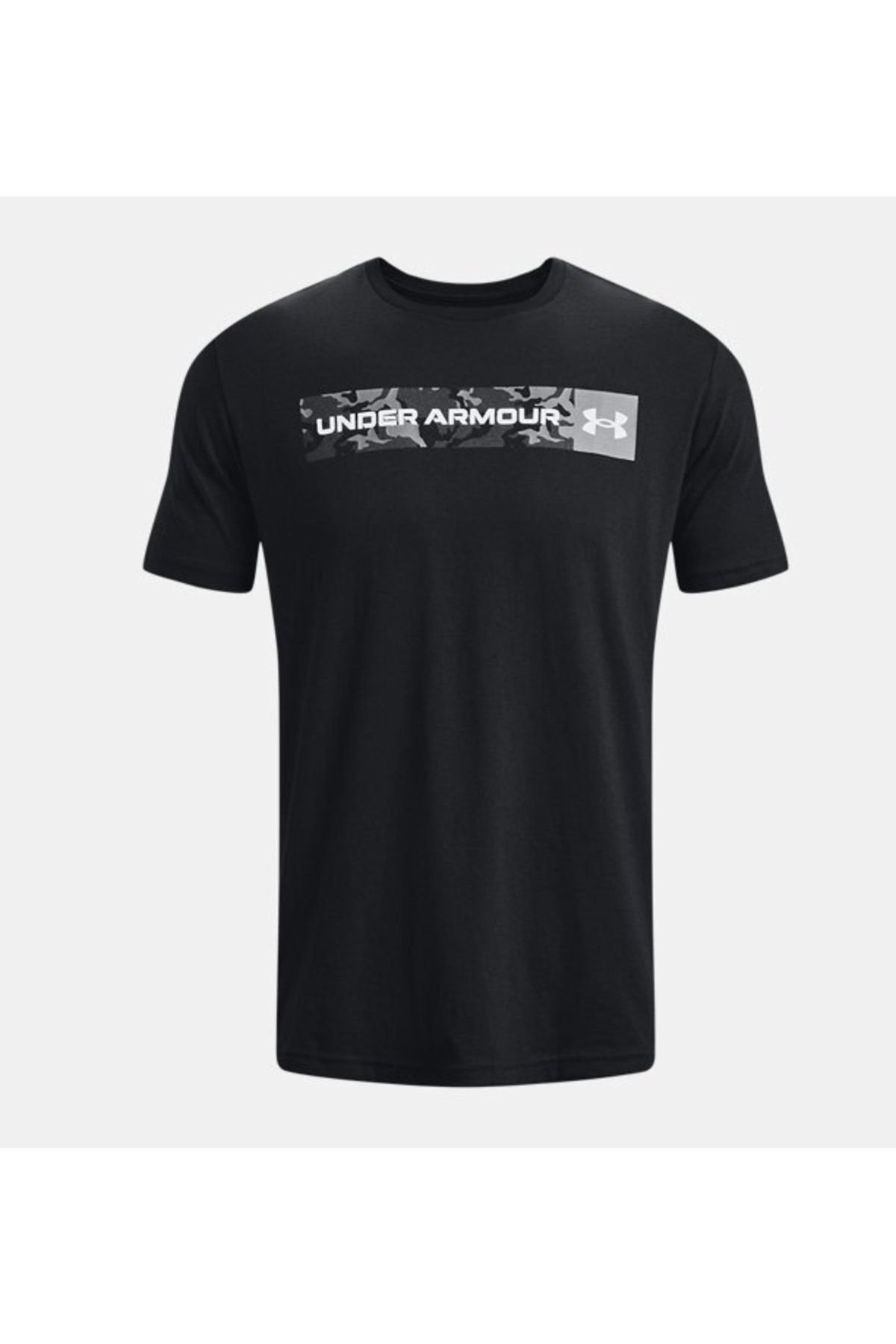 تی شرت مشکی مردانه آستین کوتاه سینه کامو UA 1376830 001 Under Armour