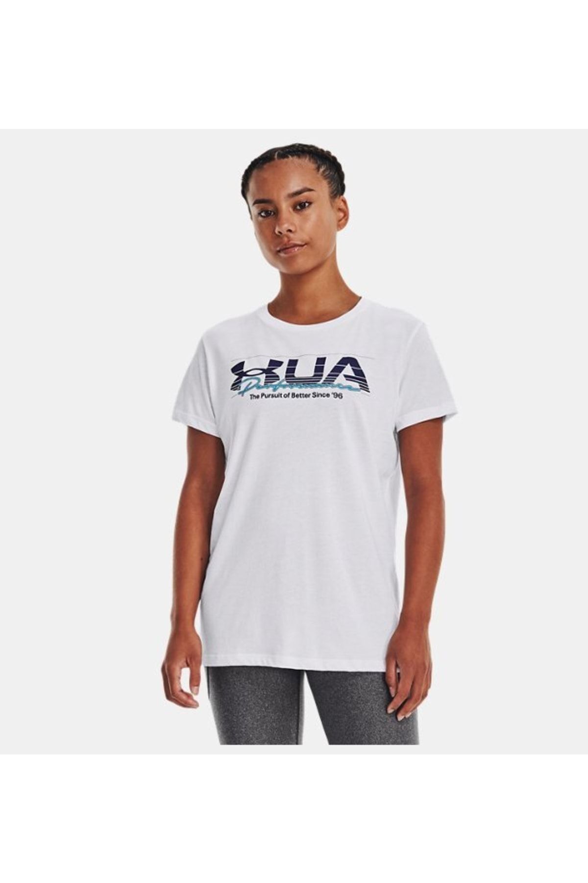 Under Armour Kadın Ua Vintage Performance Kısa Kollu 1376748-100