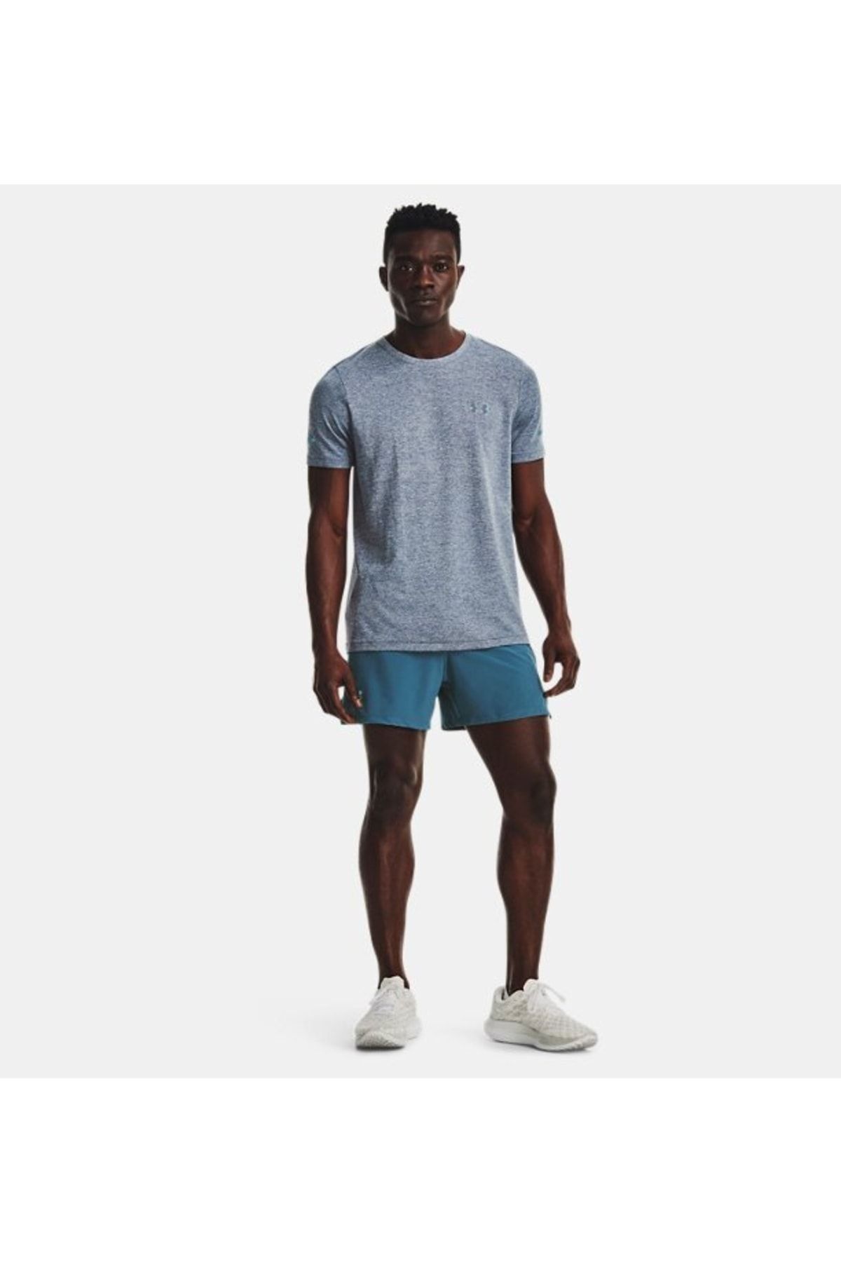 شورت ورزشی آبی مردانه های نخبگان UA 1376509 414 Under Armour