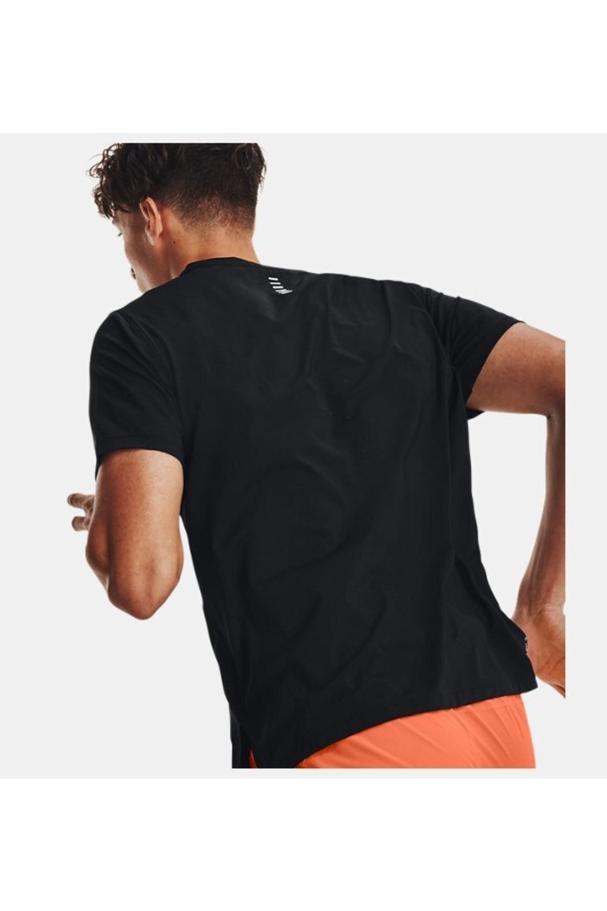 تی شرت مشکی مردانه آستین کوتاه لیزر ISO chill در UA 1376518 001 Under Armour