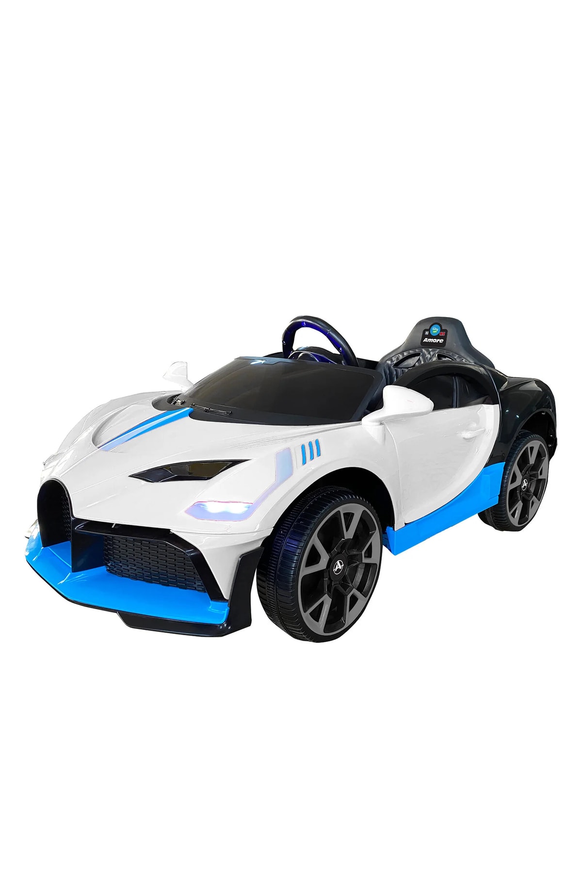 Fable Amore Sport! 12v, Çift Motor, Kumandalı, Bluetoothlu, Beşik Modlu Akülü Araba!