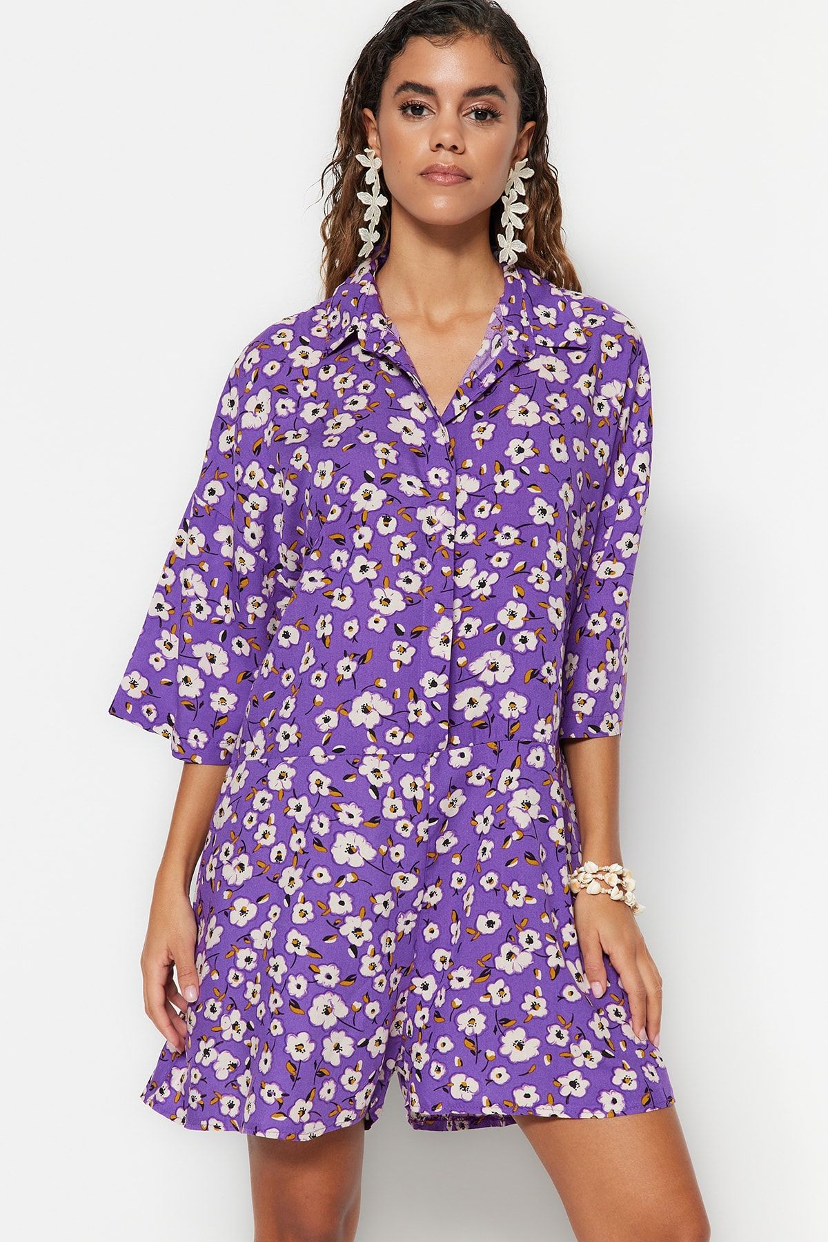 Trendyol Collection Jumpsuit Mehrfarbig Regular Fit