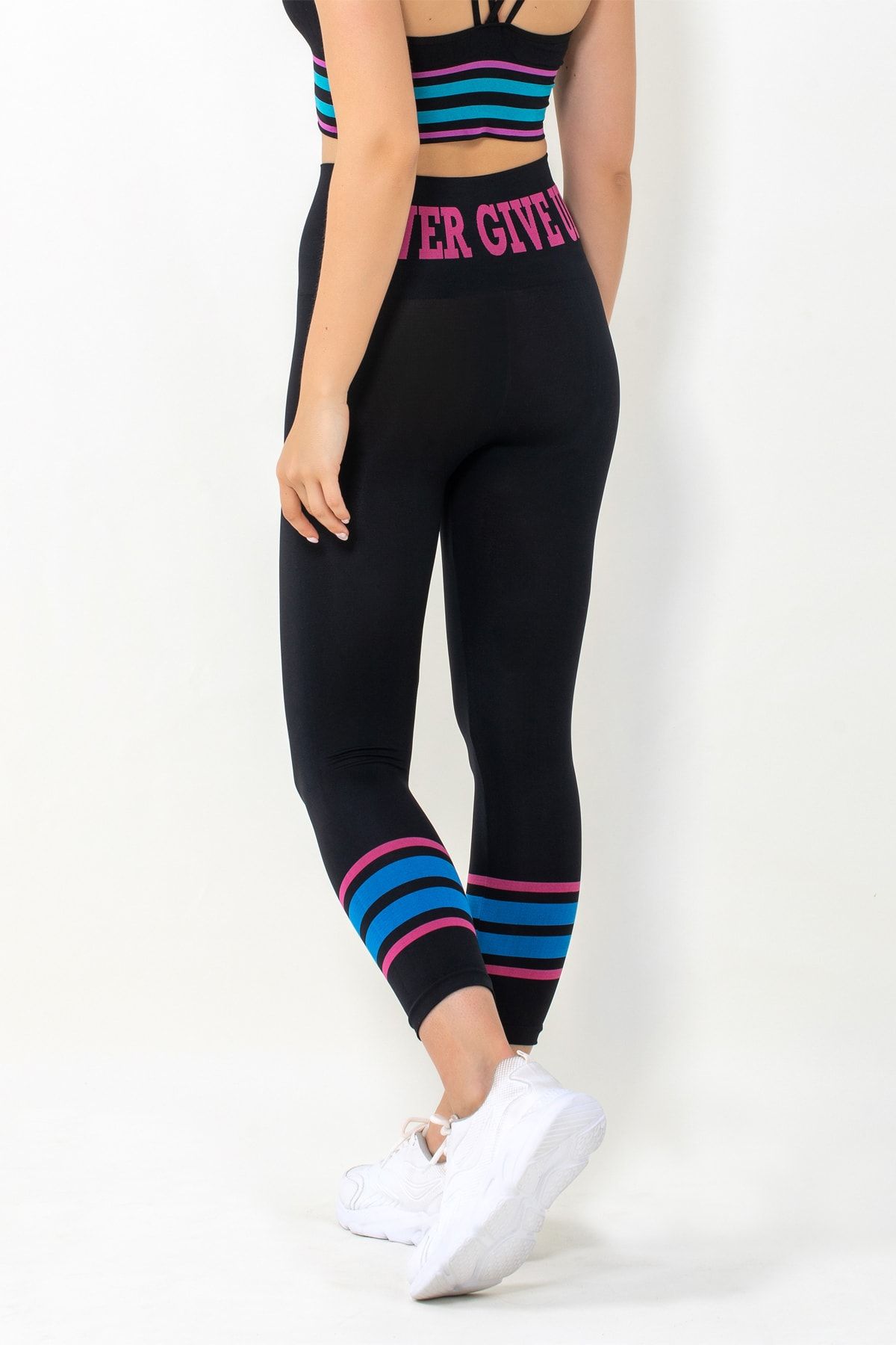 MioFit Energy Yüksek Bel Toparlayıcı Seamless Spor Tayt OH8345