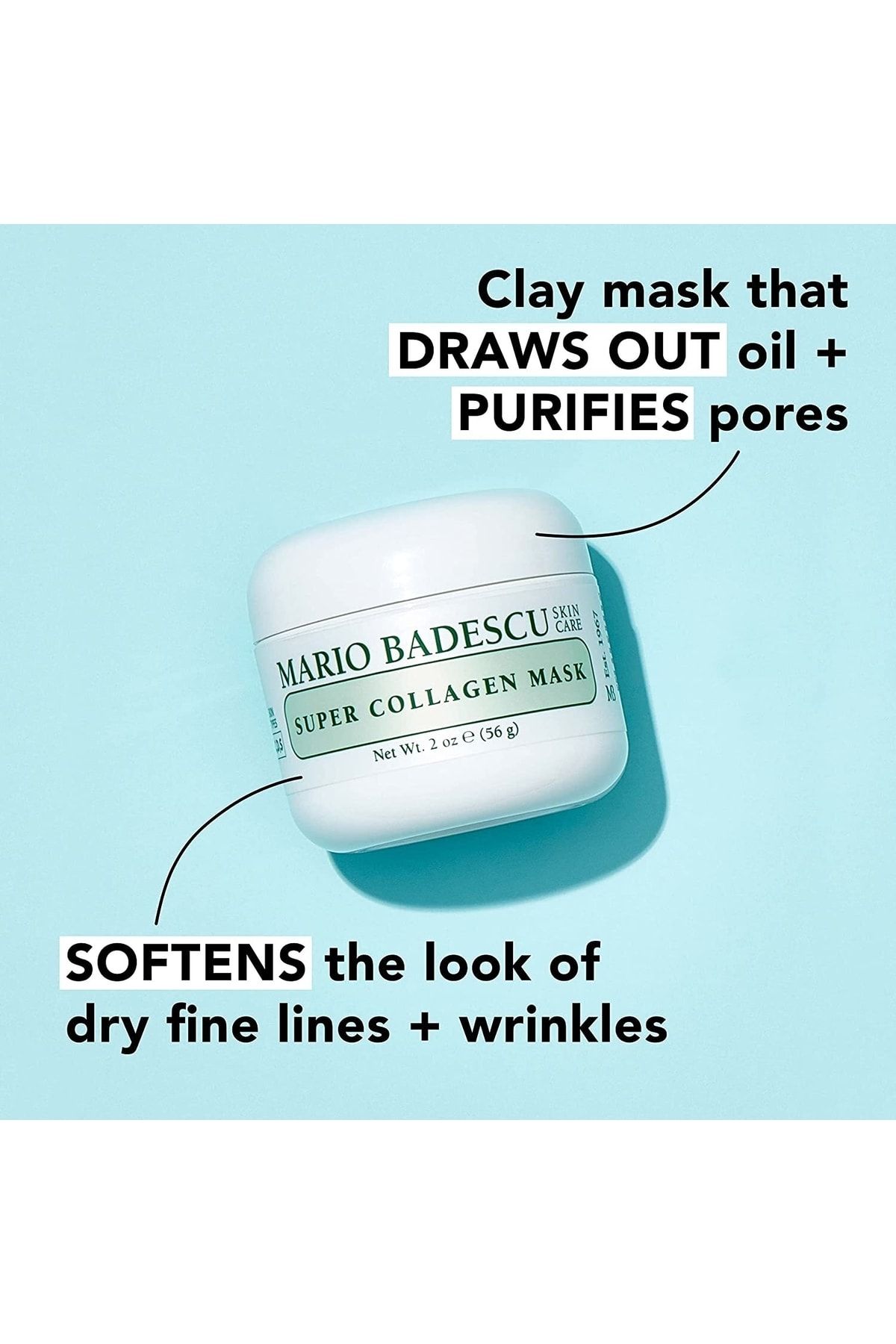 Super Collagen Mask - Arındırıcı Kolajen Kil Maskesi 56 Gr