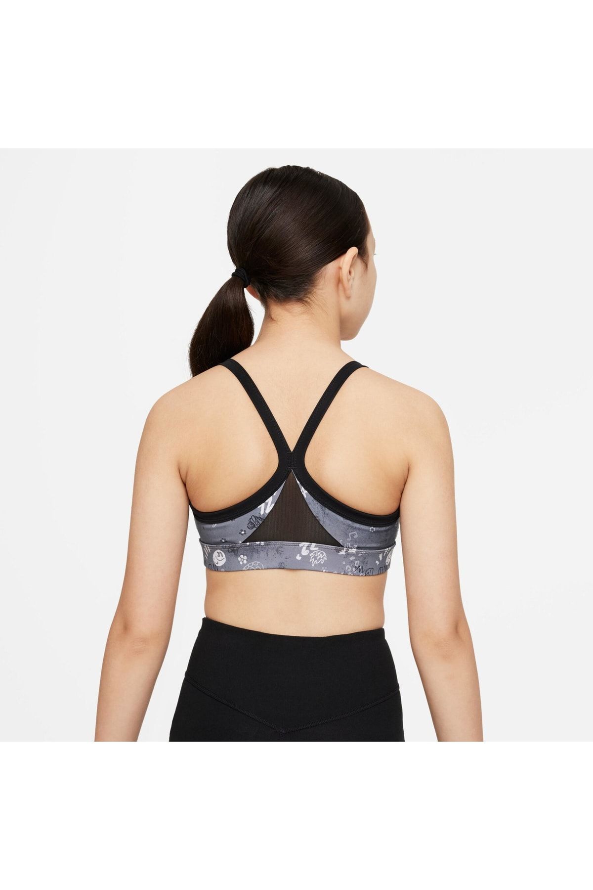 Nike سوتین ورزشی مشکی دخترانه آیکون کلش DQ8927-084