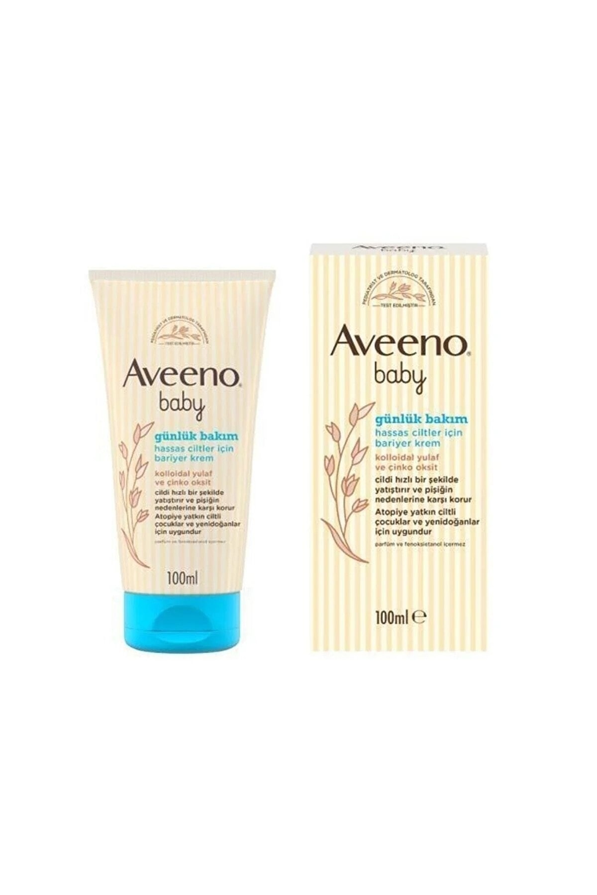AVEENO Baby Daily Care Barrier Cream - Yatıştırıcı Günlük Bakım Bariyer Krem 100 Ml
