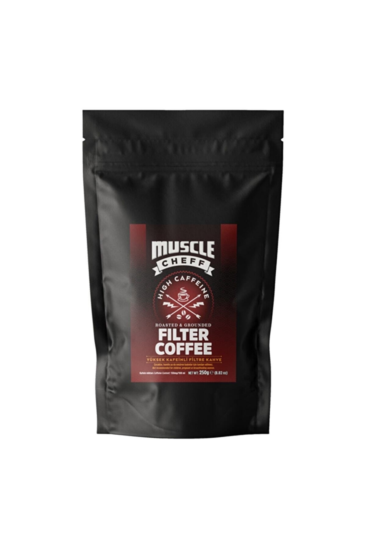MUSCLE CHEFF High Caffeine Filter Coffee 250 Gr