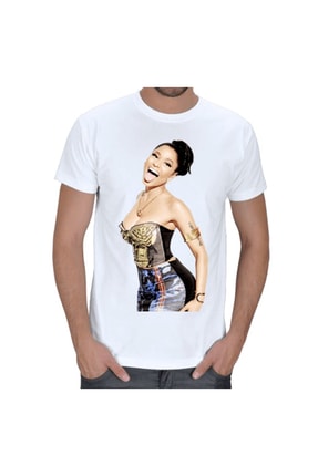 Nicki Minaj Baskılı T-shirt Erkek Tişört TD18677