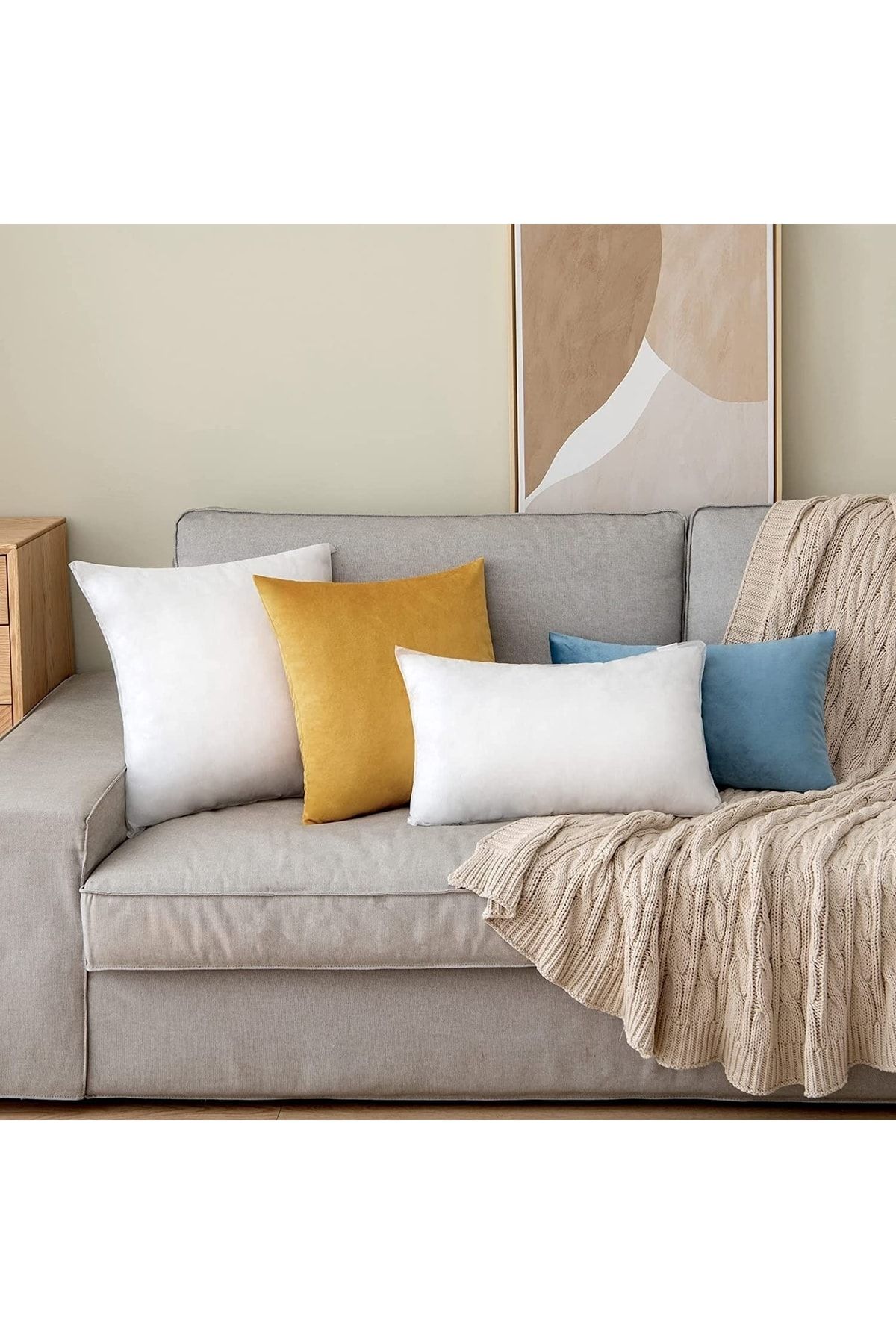 Sponge filled deals pillows