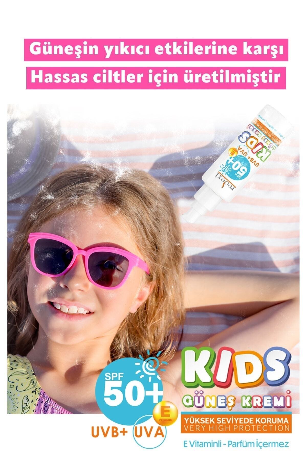 Redexi Kids Güneş Kremi Spf 50+ Uvb+ Uva Yüksek Korumalı Hassas Ciltler Için Bebek Ve Çocuklara Özel 100 Ml fotoğrafı 4 (önizleme)