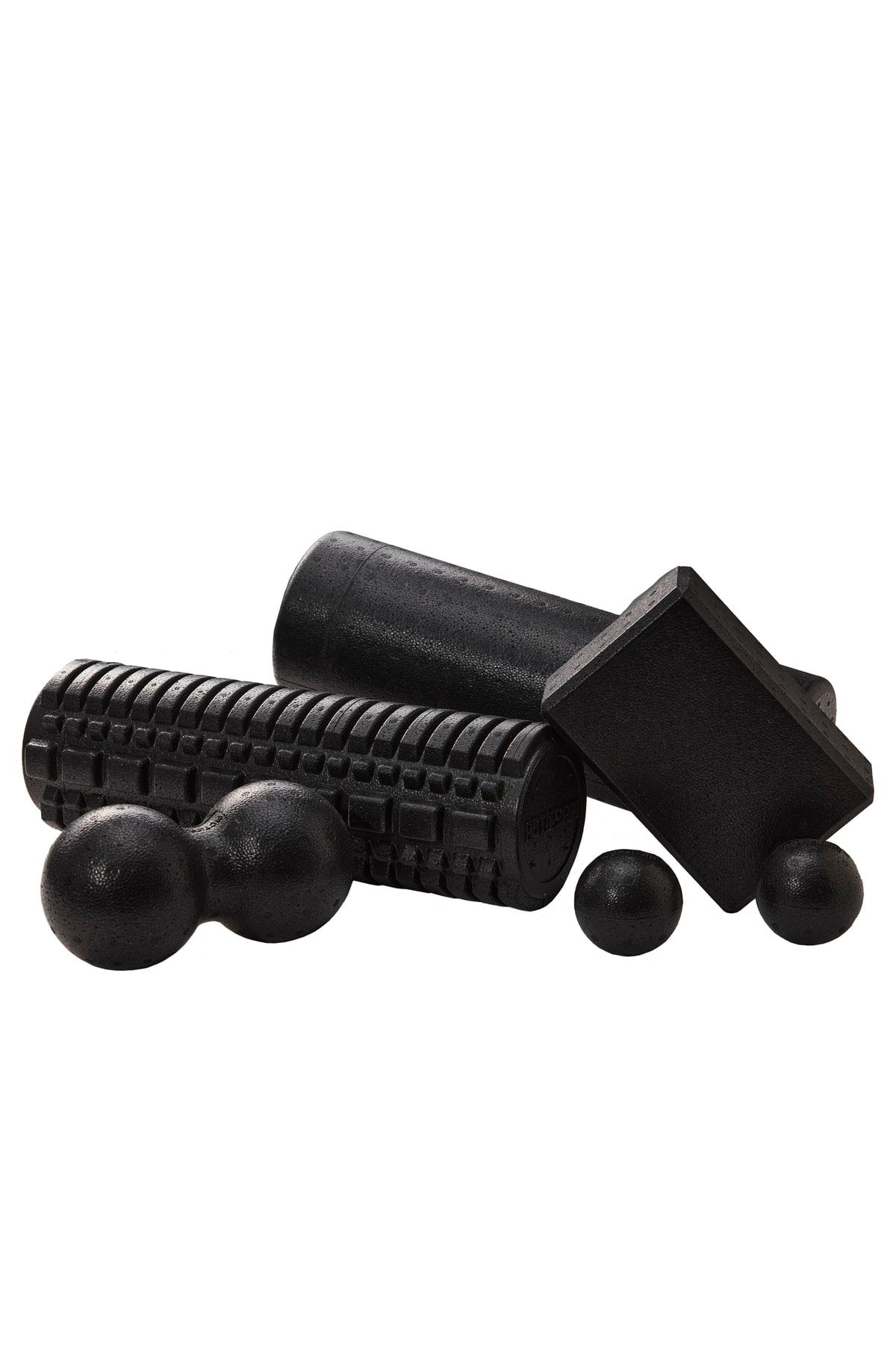 Tam Pilates Seti 1 Tırtıklı Ve Düz Foamroller, 1 Fıstıktop 2 Ad Masajtop 1yogablok