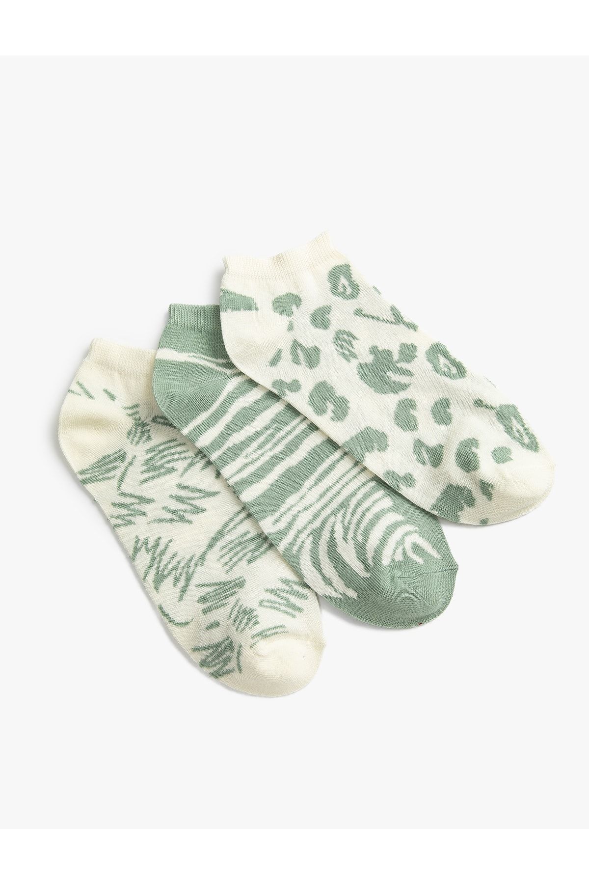 Koton Socken Grün 3er-Pack