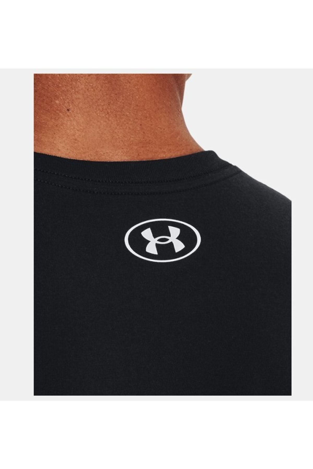 تی شرت مشکی مردانه آستین کوتاه سینه کامو UA 1376830 001 Under Armour