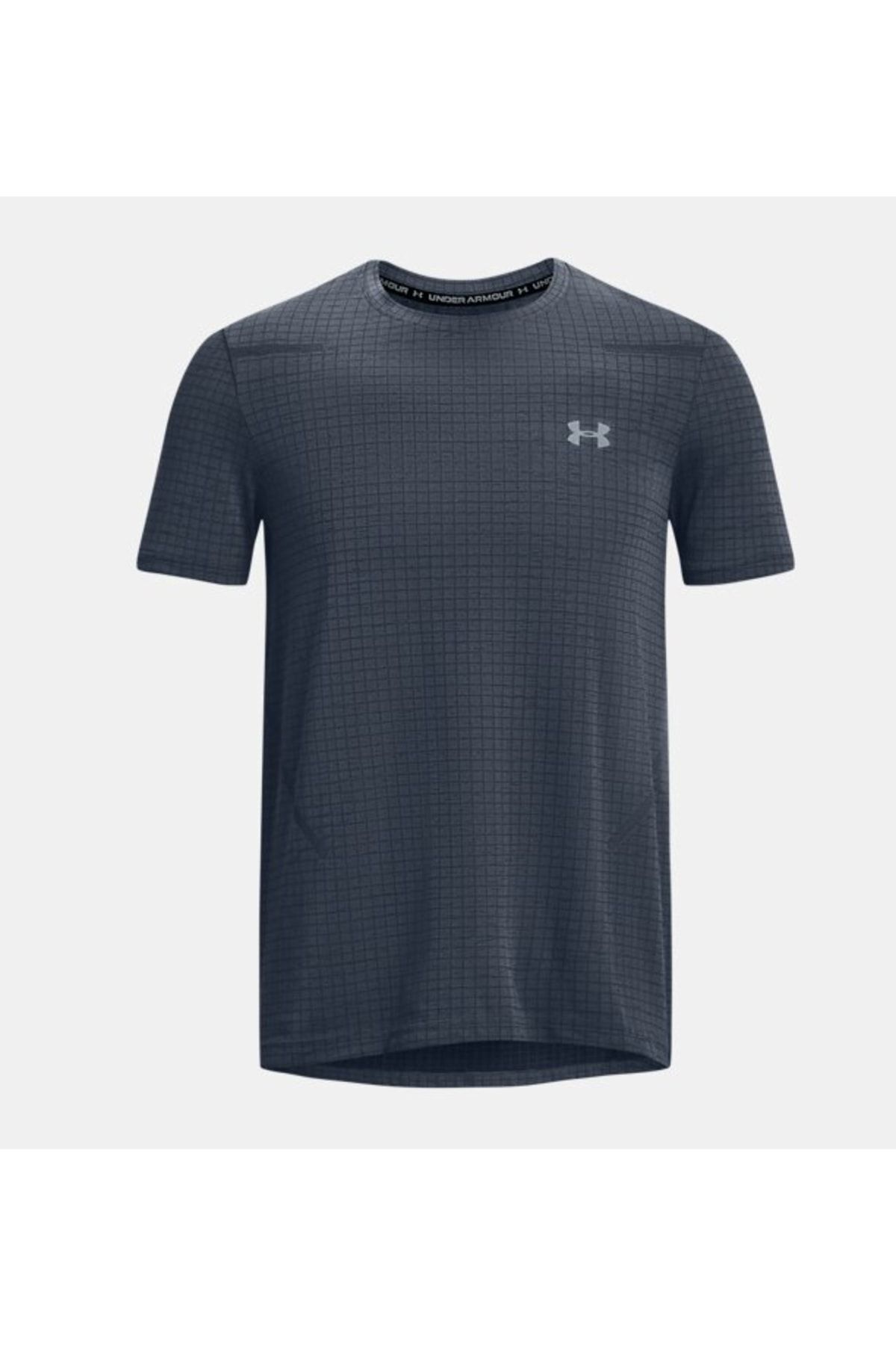 تی شرت خاکستری مردانه آستین کوتاه شبکه یکپارچه 1376921 044 Under Armour
