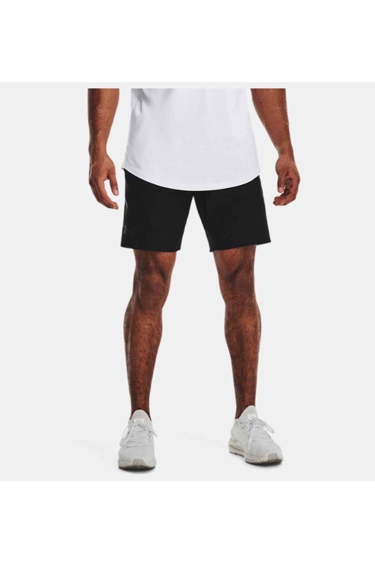 شورت ورزشی مشکی مردانه های غیرقابل توقف در UA 1370378 001 Under Armour
