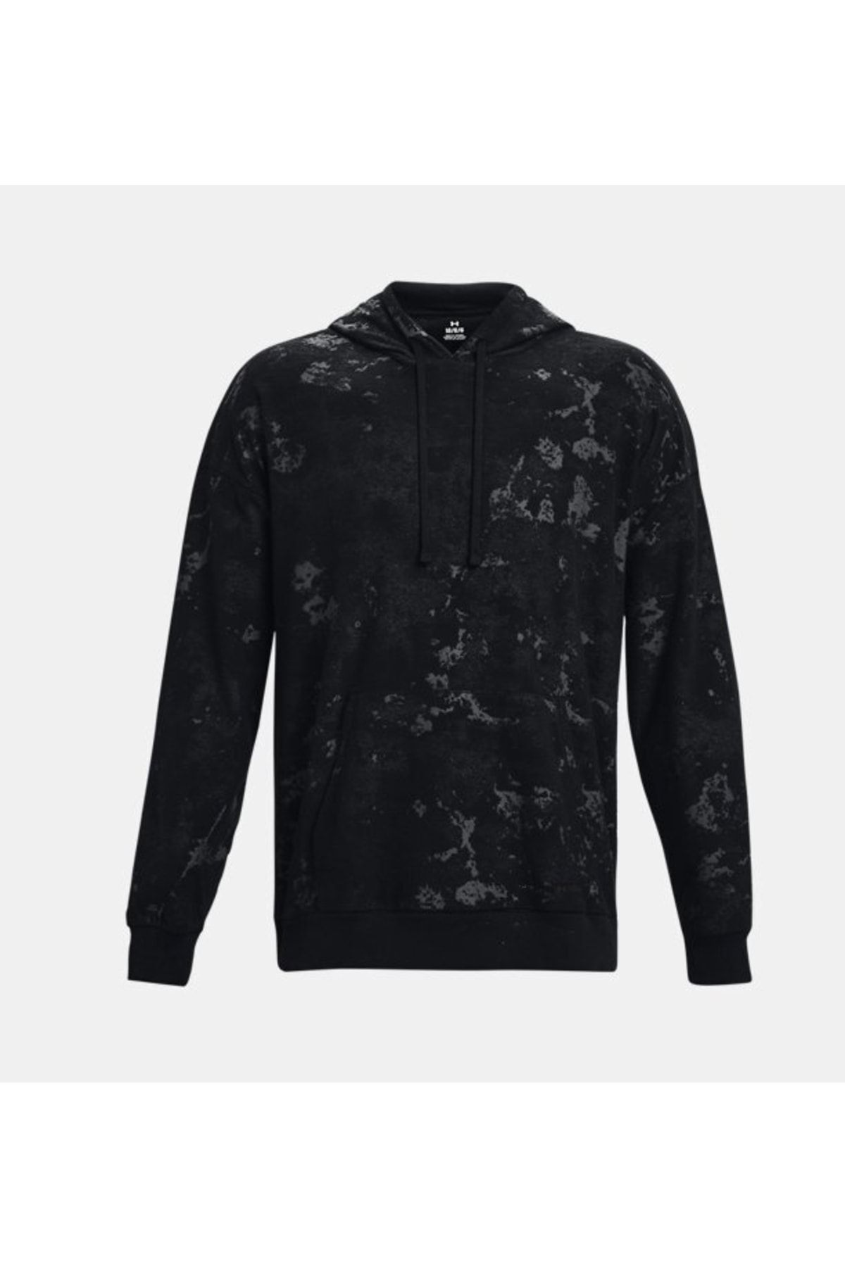 سویشرت ورزشی مشکی مردانه سفر در UA Terry Hooded Upper 1377177 001 Under Armour