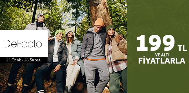 Defacto 199 TL Altı &Uuml;r&uuml;nler