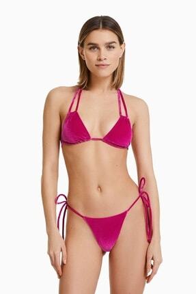 Bershka Kadife Bikini Üstü