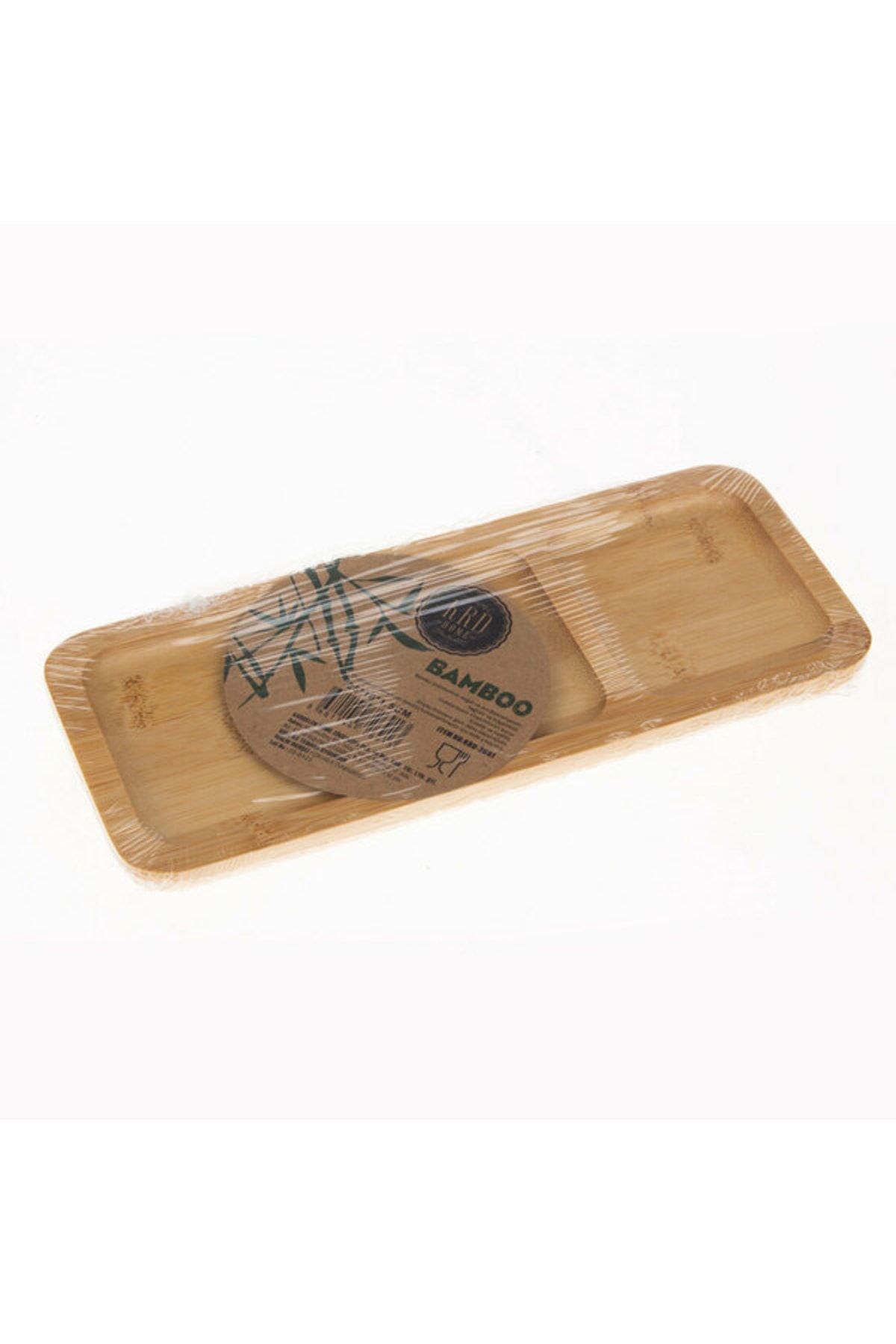 KRD Home Sunumluk Bambu 3 Bölmeli 25x10x1.5 Cm Krd-2691 pamiravm