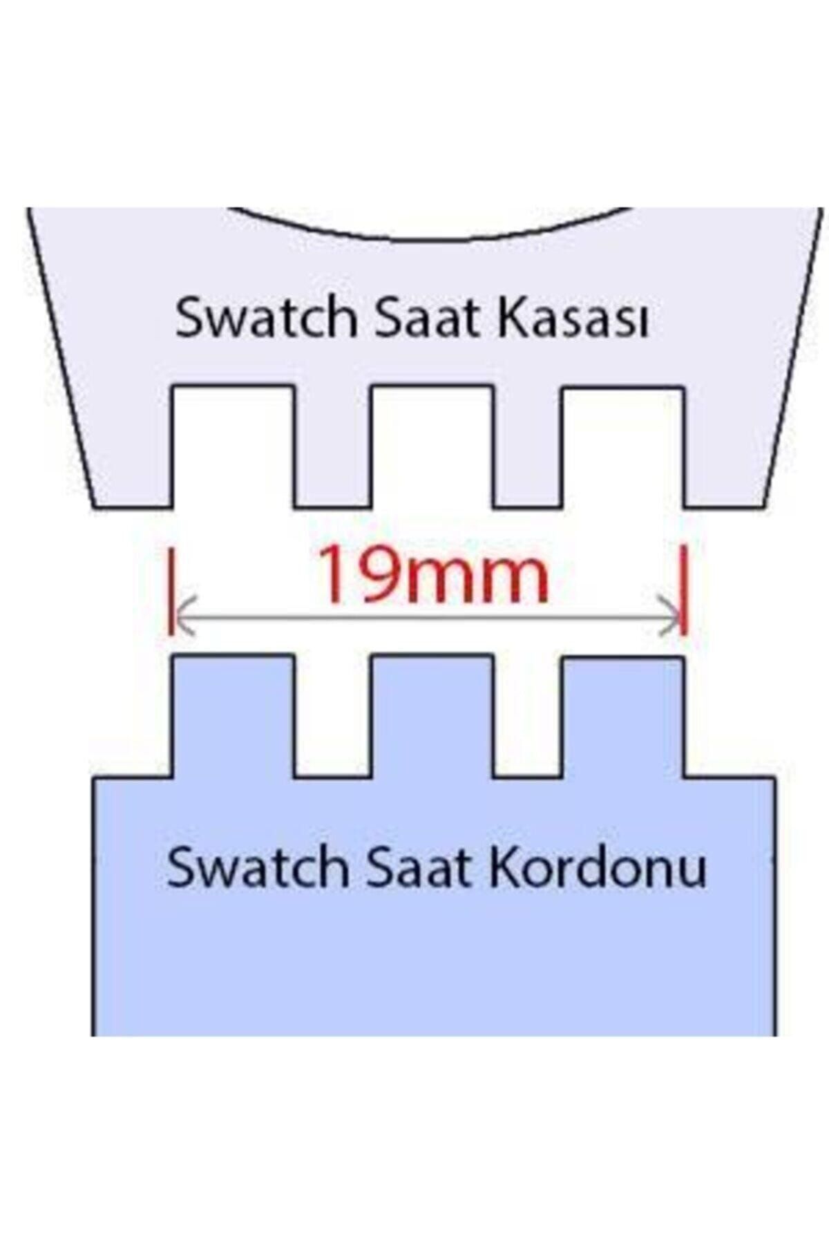 Swatch top 19mm strap