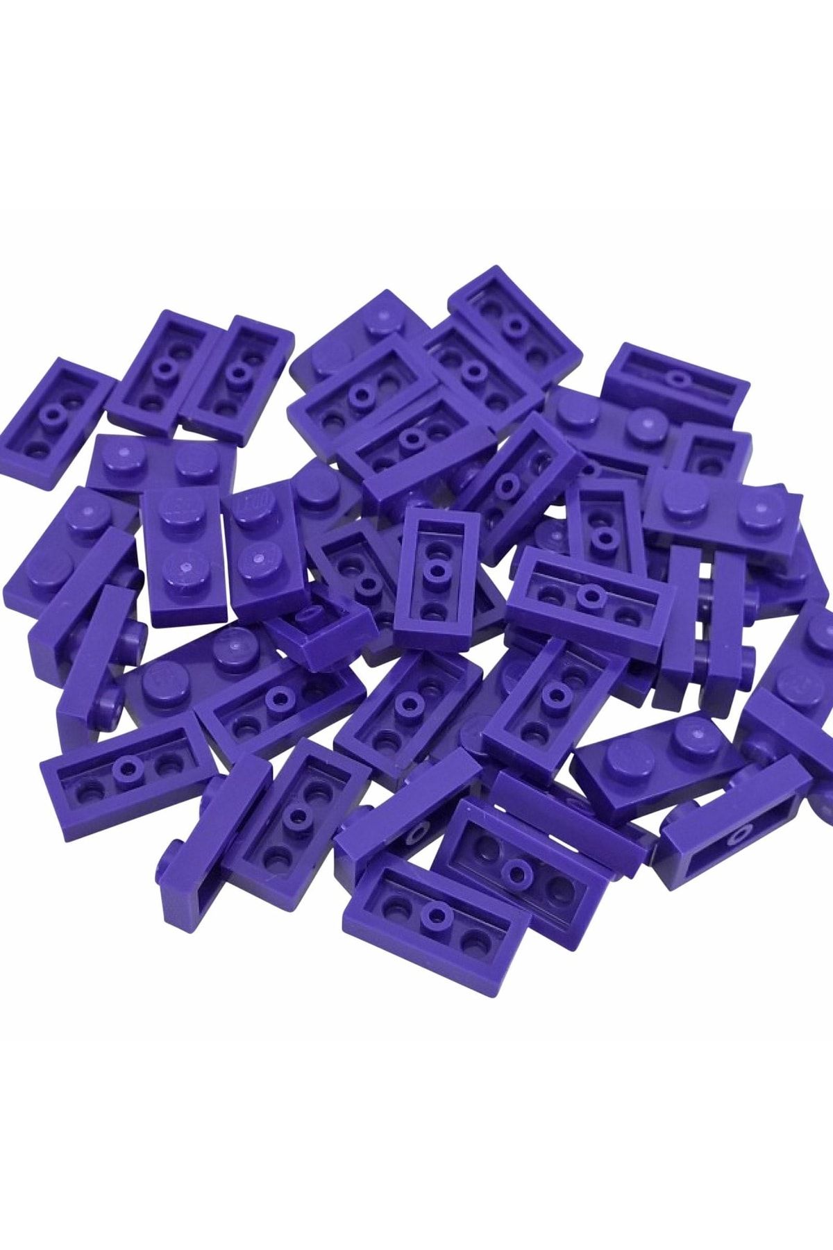 LEGO Moc اصلی لوازم جانبی سفارشی سازنده صفحه آجر تخت بنفش تیره 8 قطعه برای ارسال plate3023