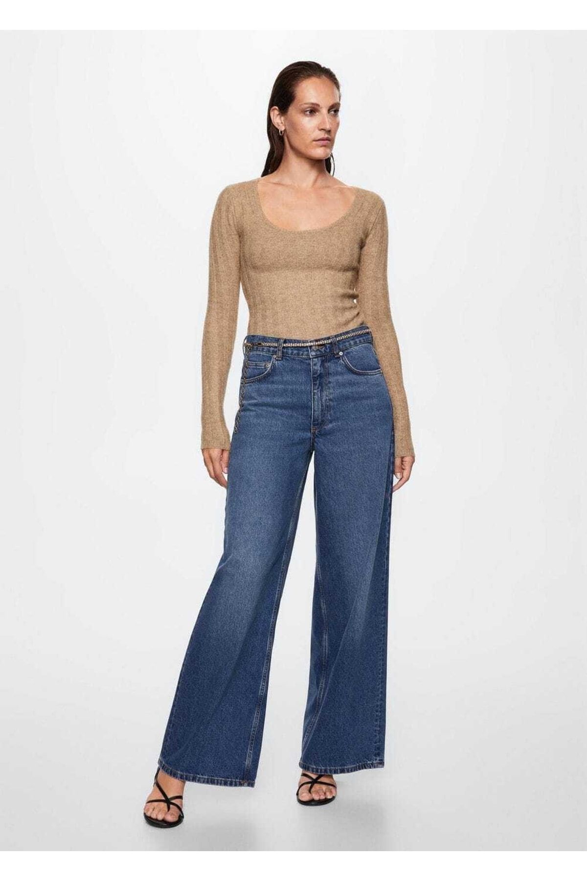 MANGO Woman-Strukturierter Strickpullover 2