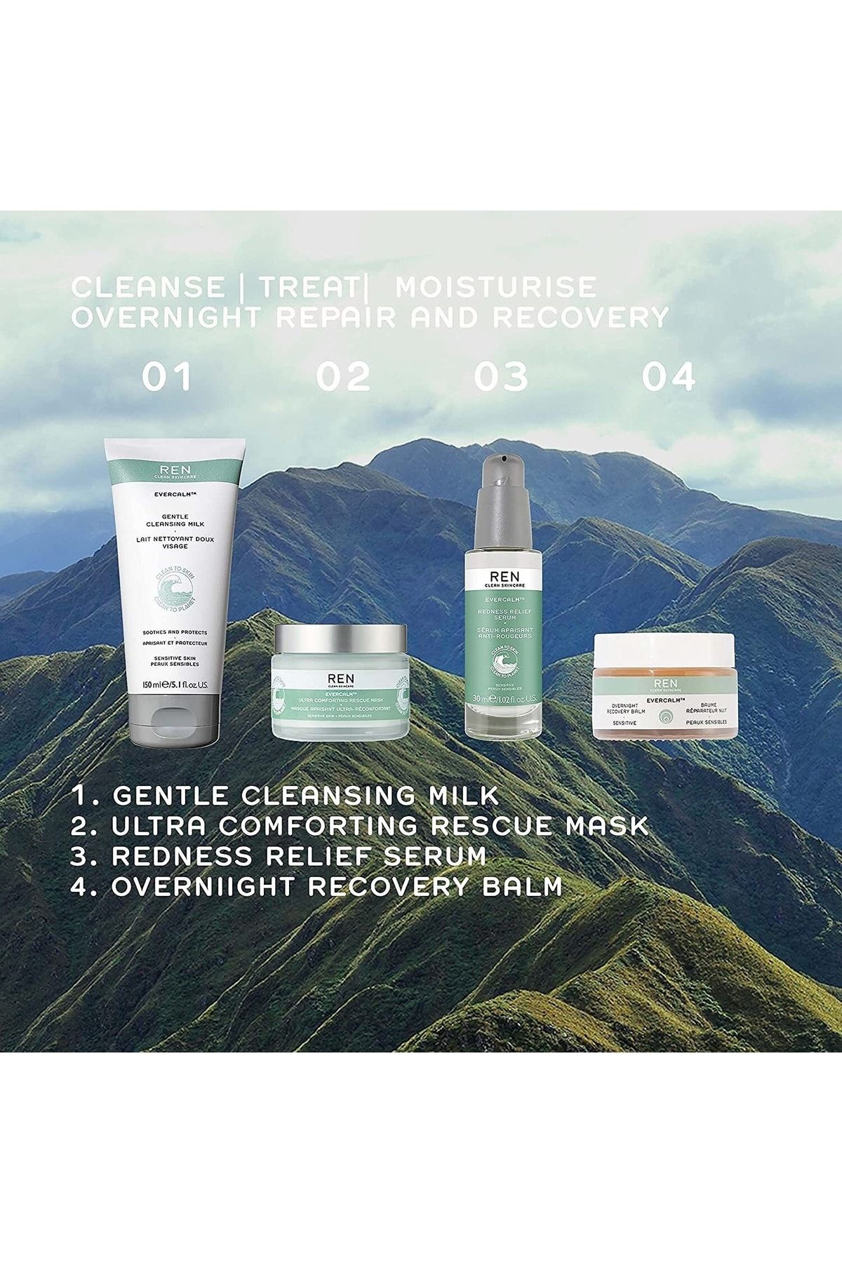 Evercalm Mask Cildi Rahatlatan Ve Dış Etkenlere Karşı Koruyan Maske 50 Ml