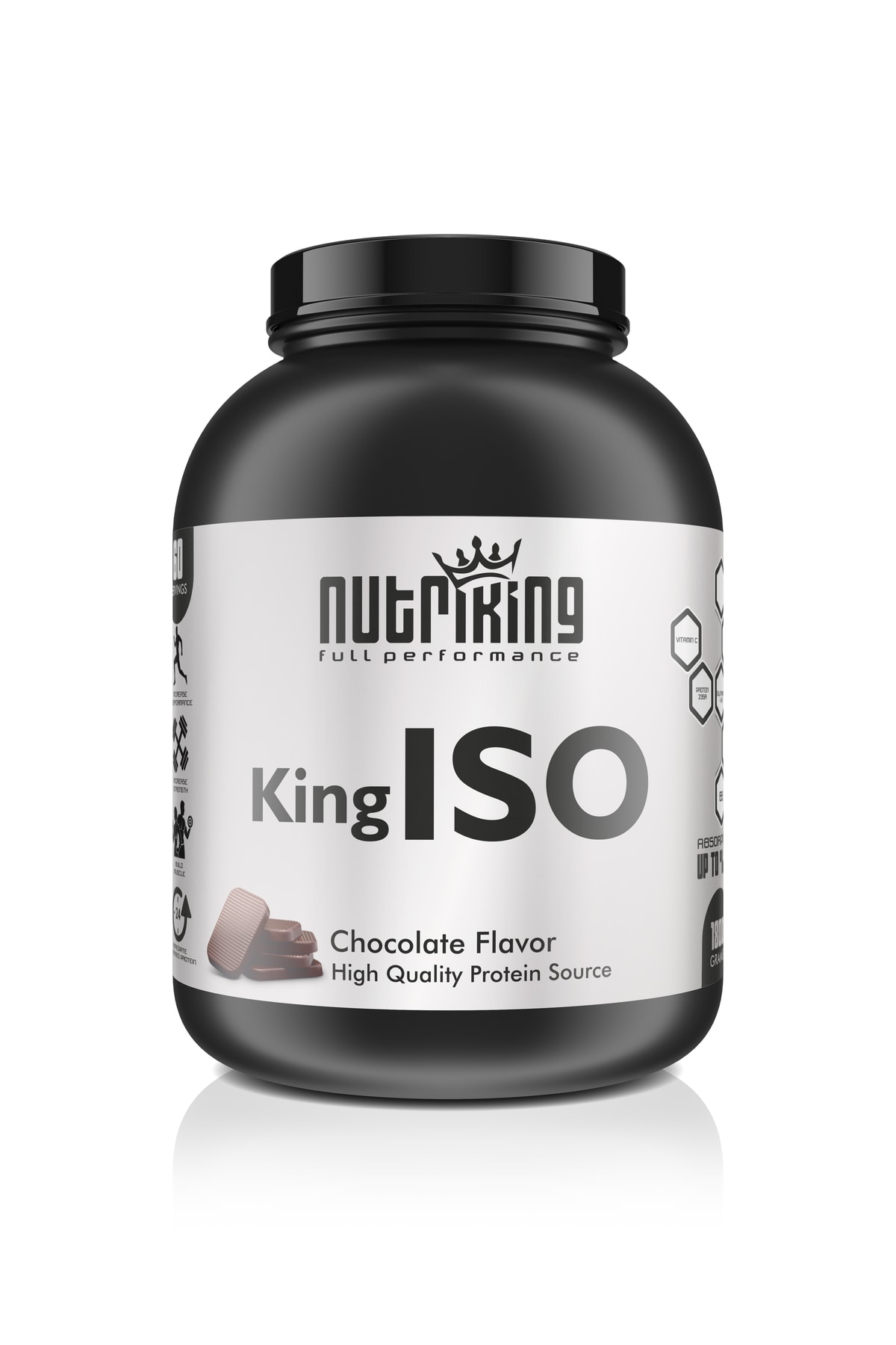 Nutriking King Iso Whey Çikolata Aroma 1800gr