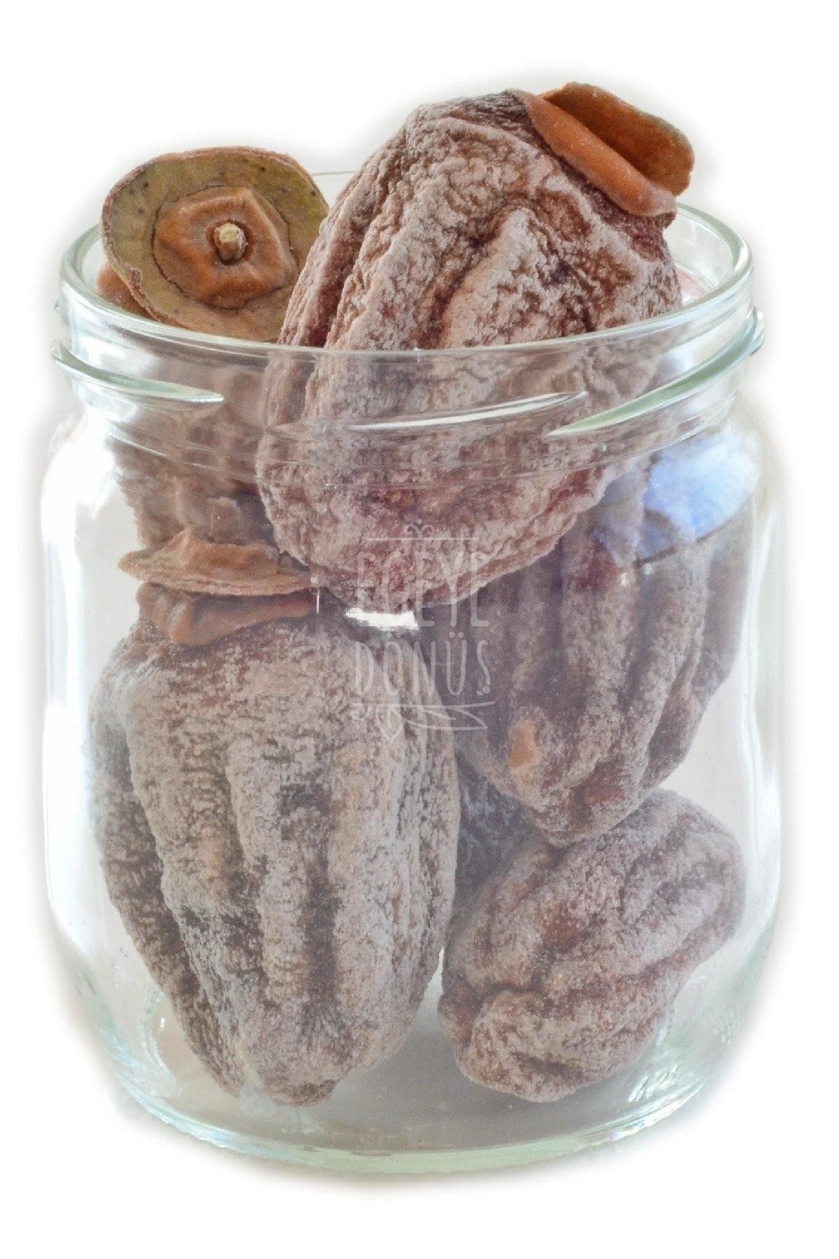 EGEYE DÖNÜŞ 1. Sınıf Iri Boy Cennet Hurması Kurusu Kuru Trabzon Hurması - Cennet Elması Kurusu - 1 Kg. ZO10563