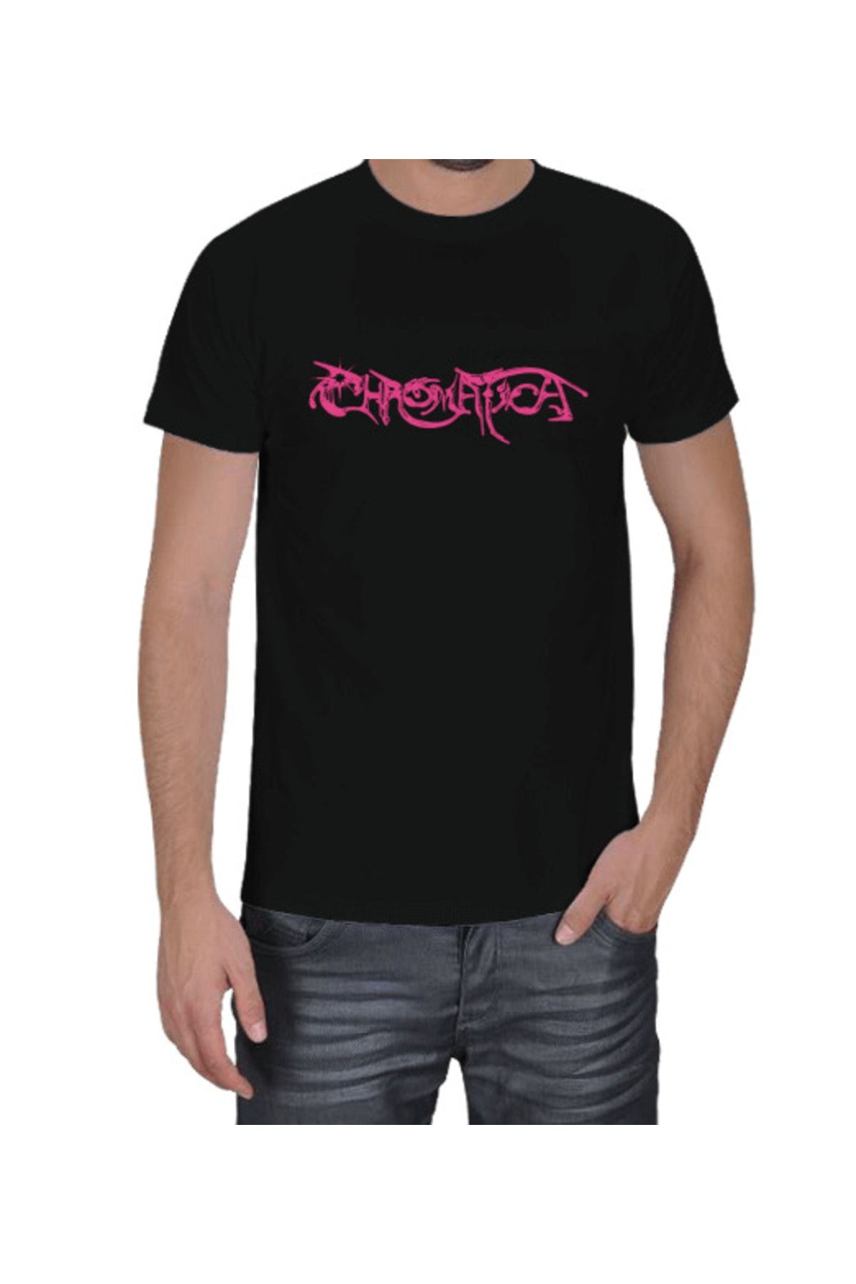 Tisho-Lady Gaga Chromatica Logo Merch 3 Men's T-Shirt 1