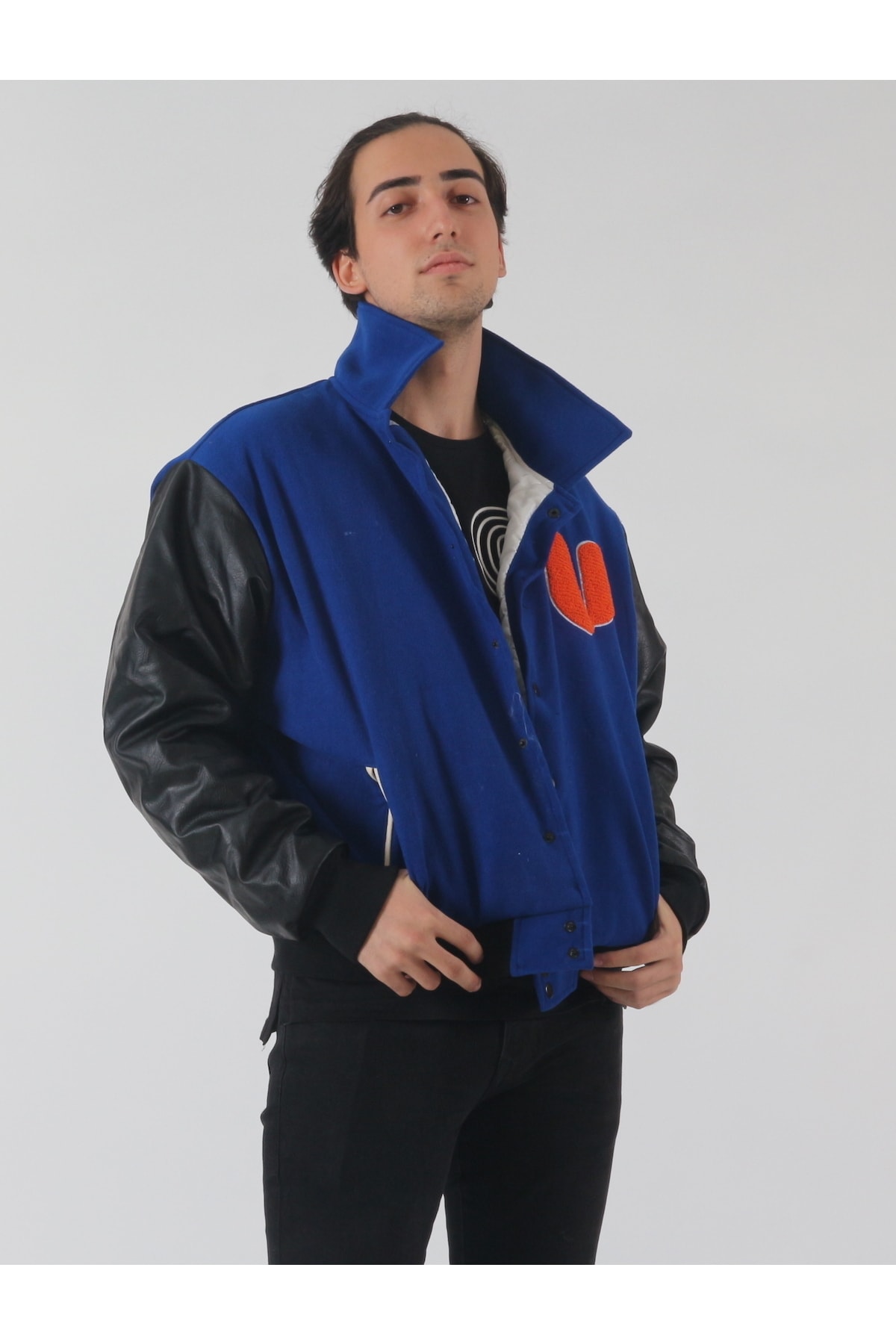 کت جیر با دکمه و فیبر داخل rood