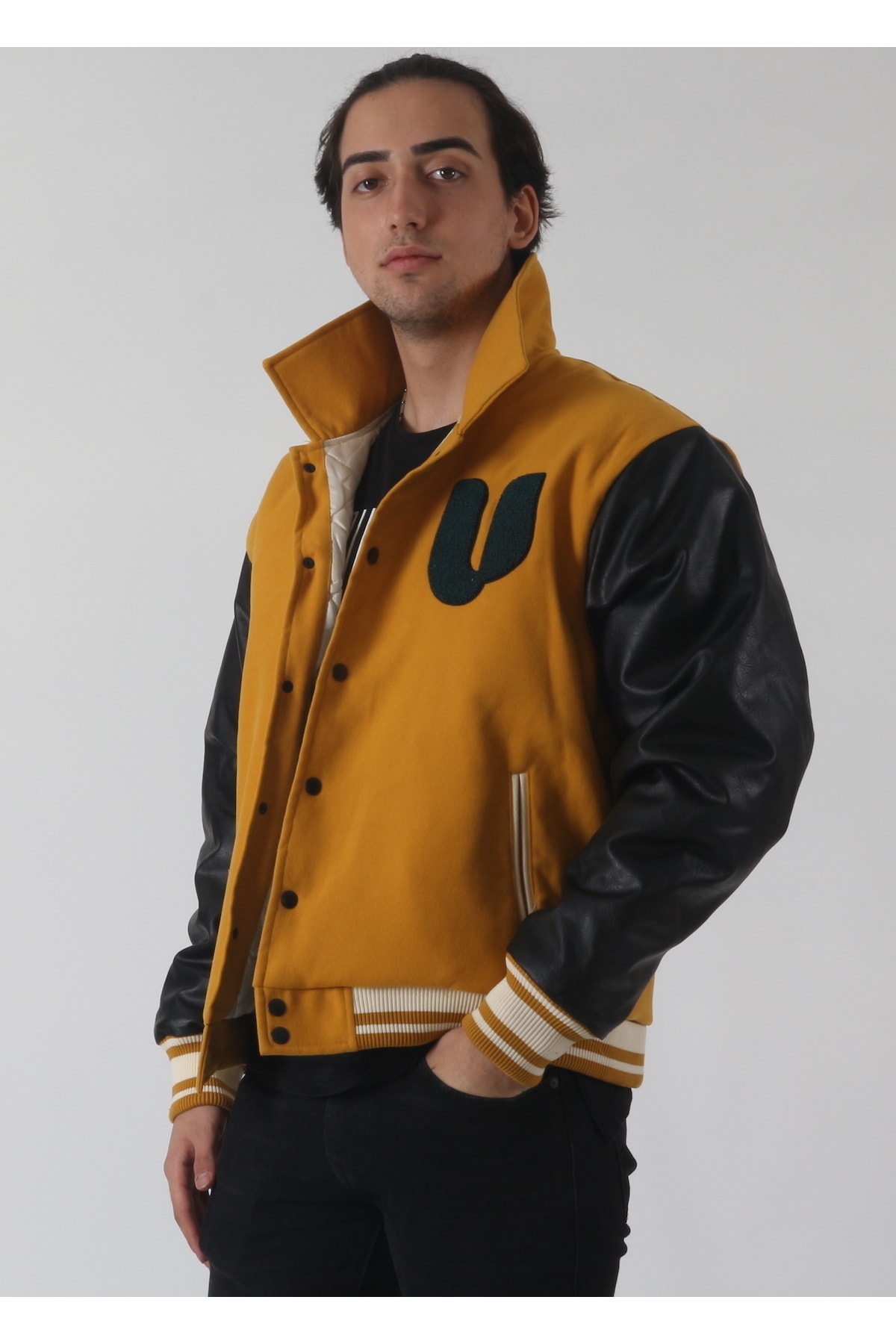 کت جیر یونیسکس فیبر دکمه دار داخل rood