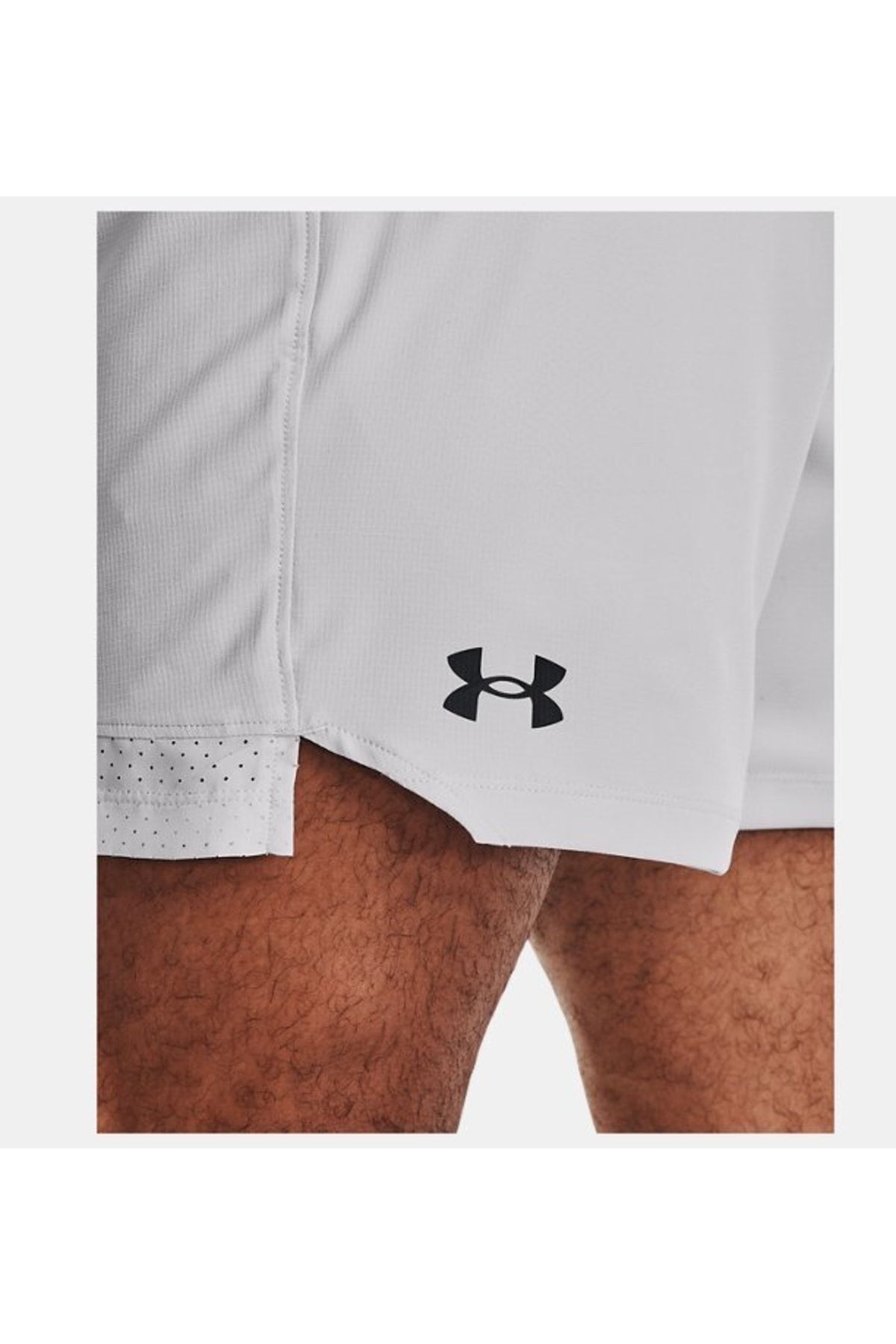 شورت ورزشی خاکستری مردانه های و ناپدید شده بافندگی 6 اینچ 1373718 014 Under Armour