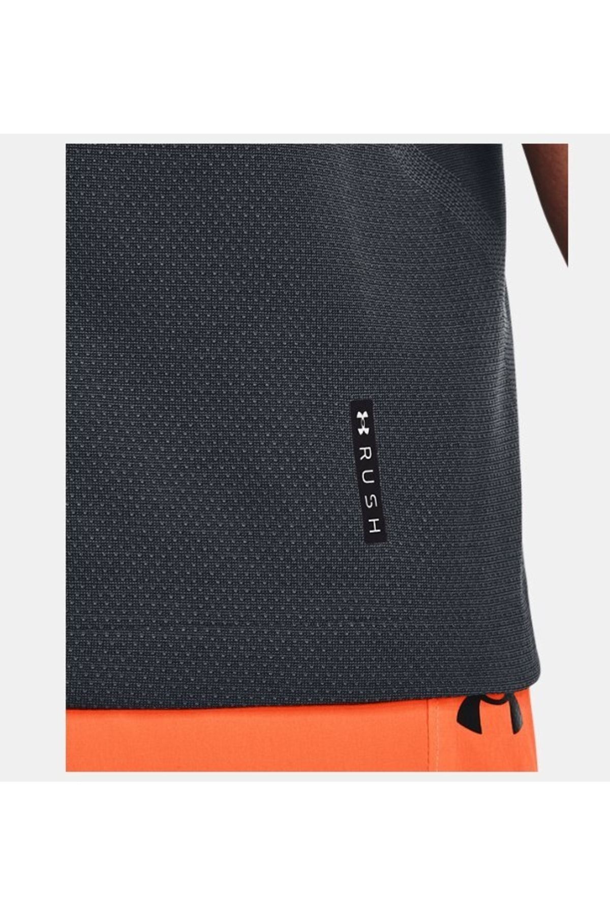 تی شرت خاکستری مردانه UA Rush ™ میراث یکپارچه آستین کوتاه 1376781 012 Under Armour