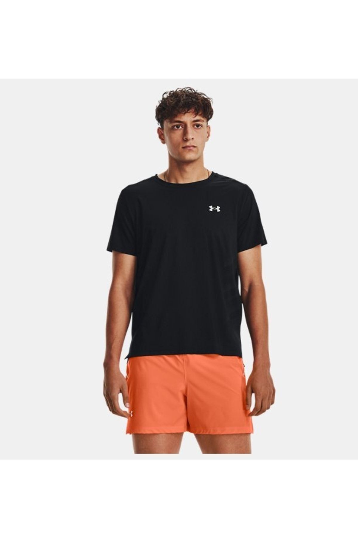 تی شرت مشکی مردانه آستین کوتاه لیزر ISO chill در UA 1376518 001 Under Armour