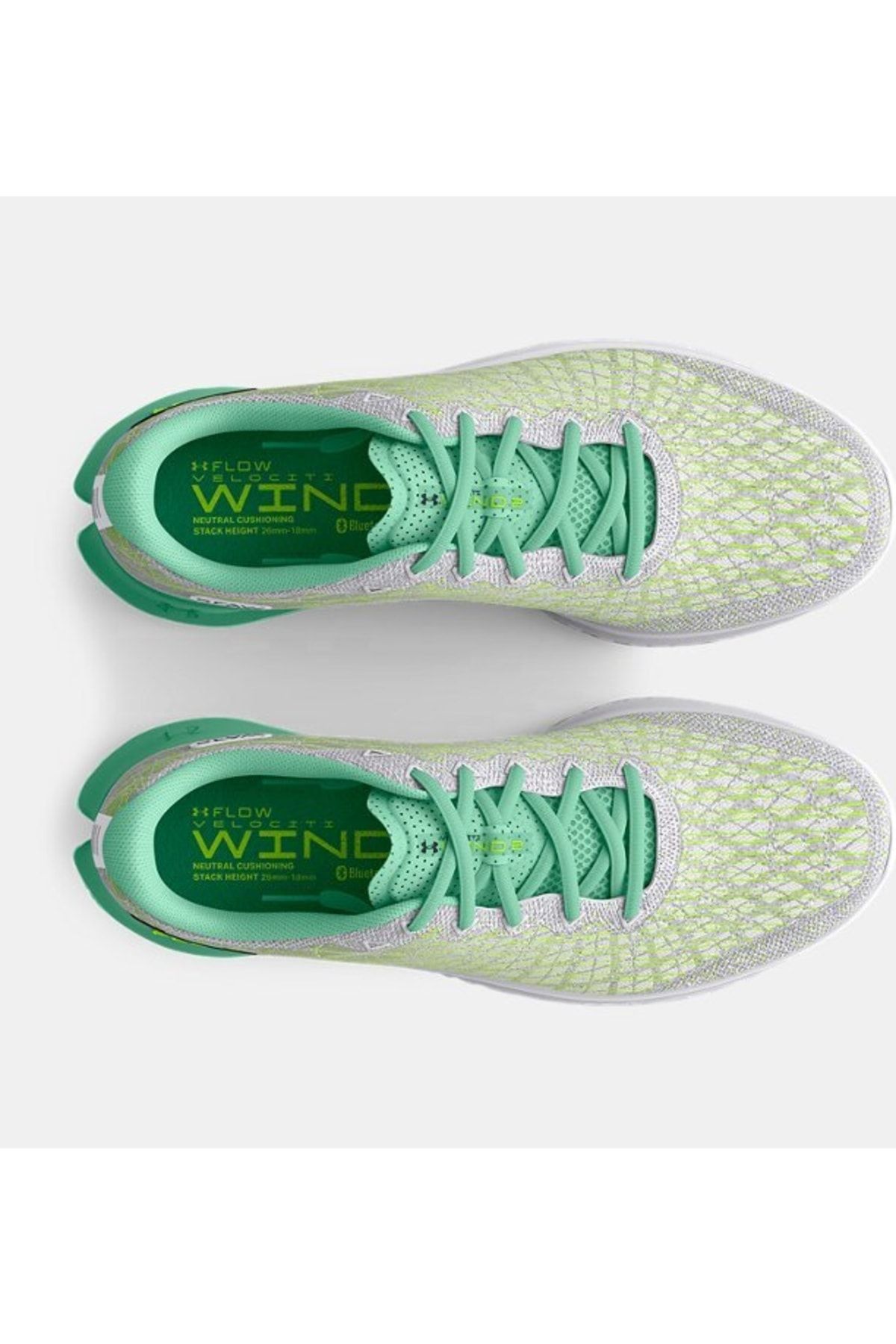 کفش دو و تمرین سبز مردانه FLIE FLOW WELOCITI WIND 2 رانینگ 3024903 104 Under Armour