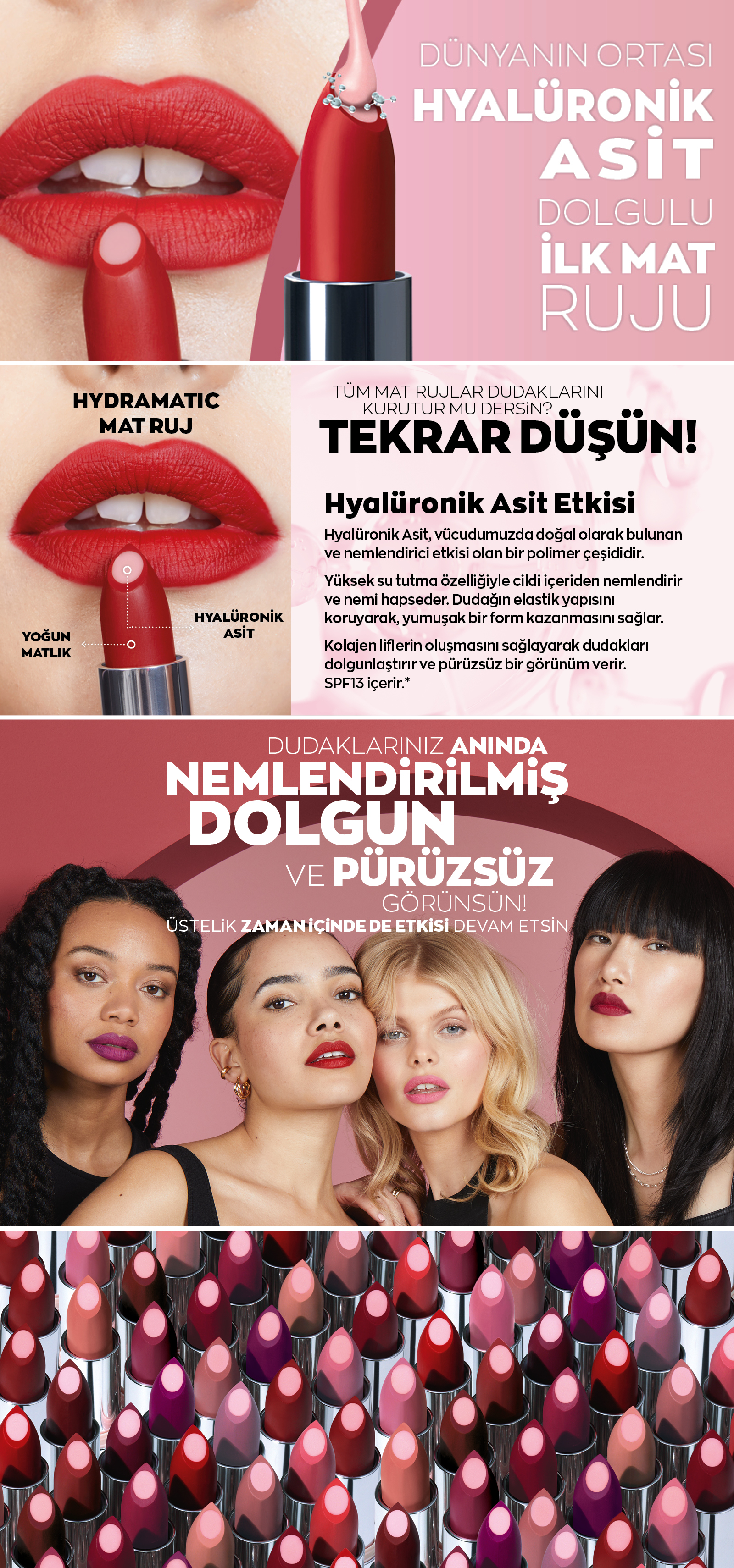 Avon Hydramatic Mat Ruj Flame - Fiyatı, Yorumları