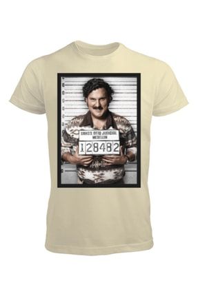 Pablo Emilio Escobar Gaviria Temalı Erkek Tişört TD288791